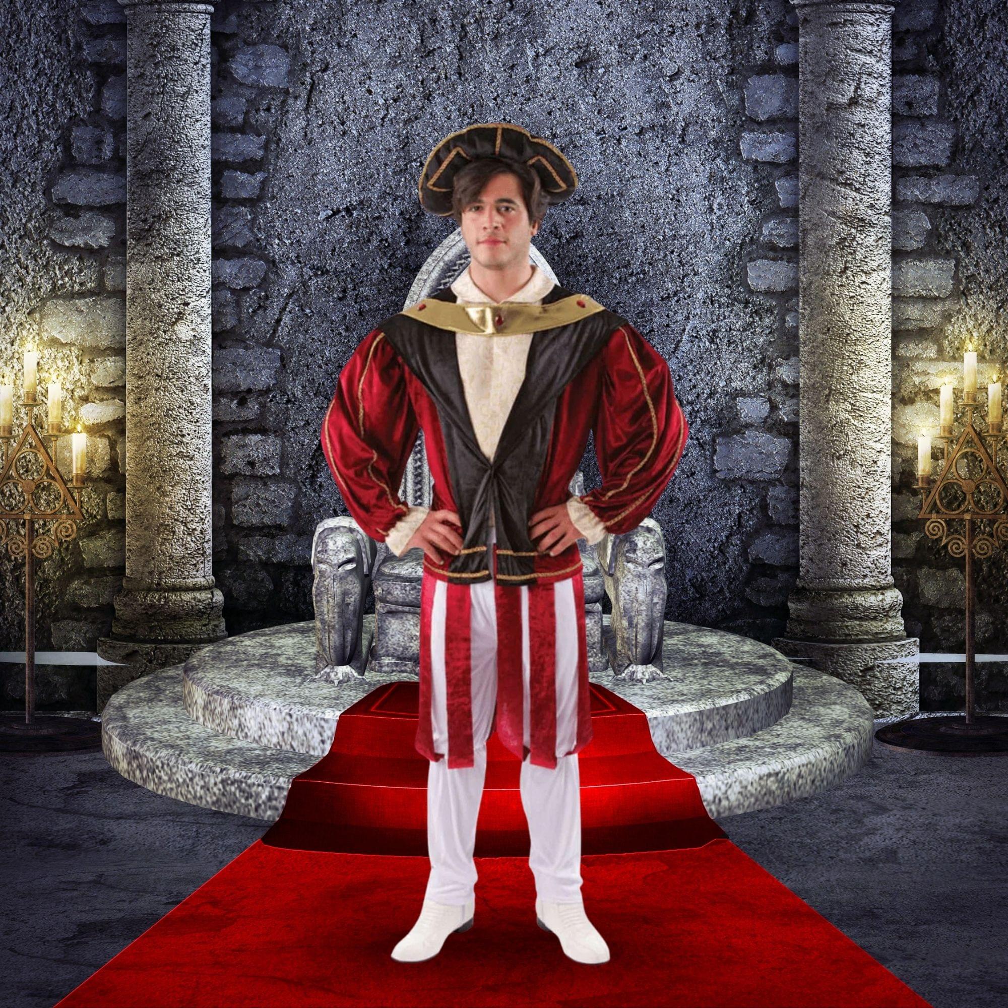 King Henry Viii Standard Adult Costume - Image 14