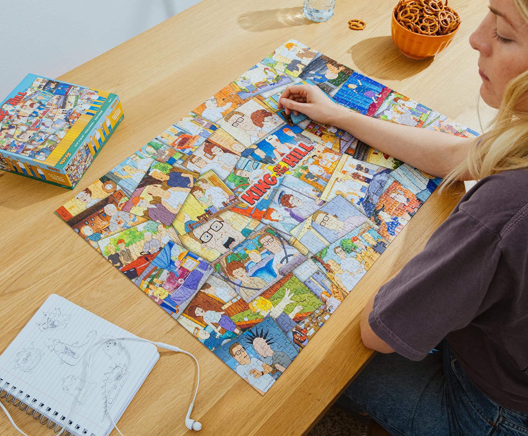 King Of The Hill 1000-Piece Jigsaw Puzzle | 28 x 20 Inches - Image 4