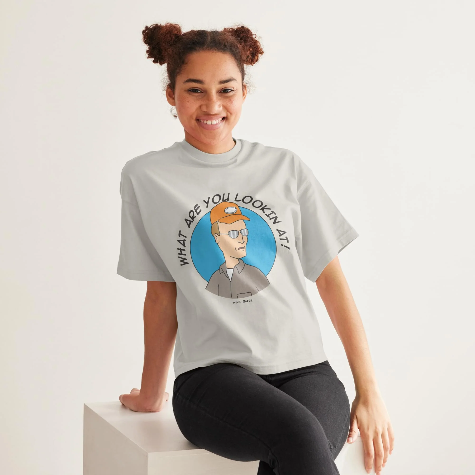 King Of The Hill Dale "What Are You Lookin At" T-Shirt - Image 19