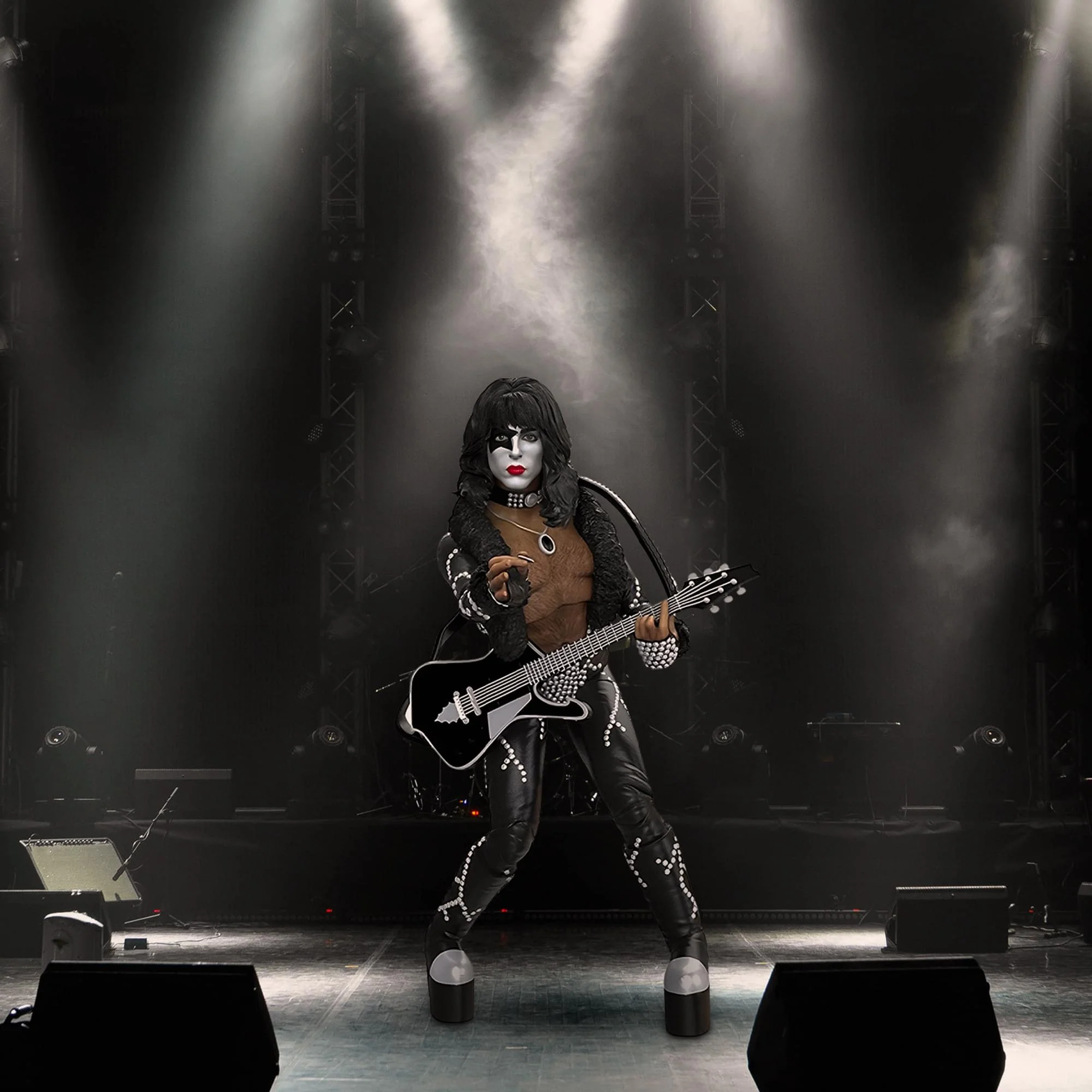 KISS BST AXN  5 Inch Action Figure | Starchild (Destroyer Tour) - Image 4