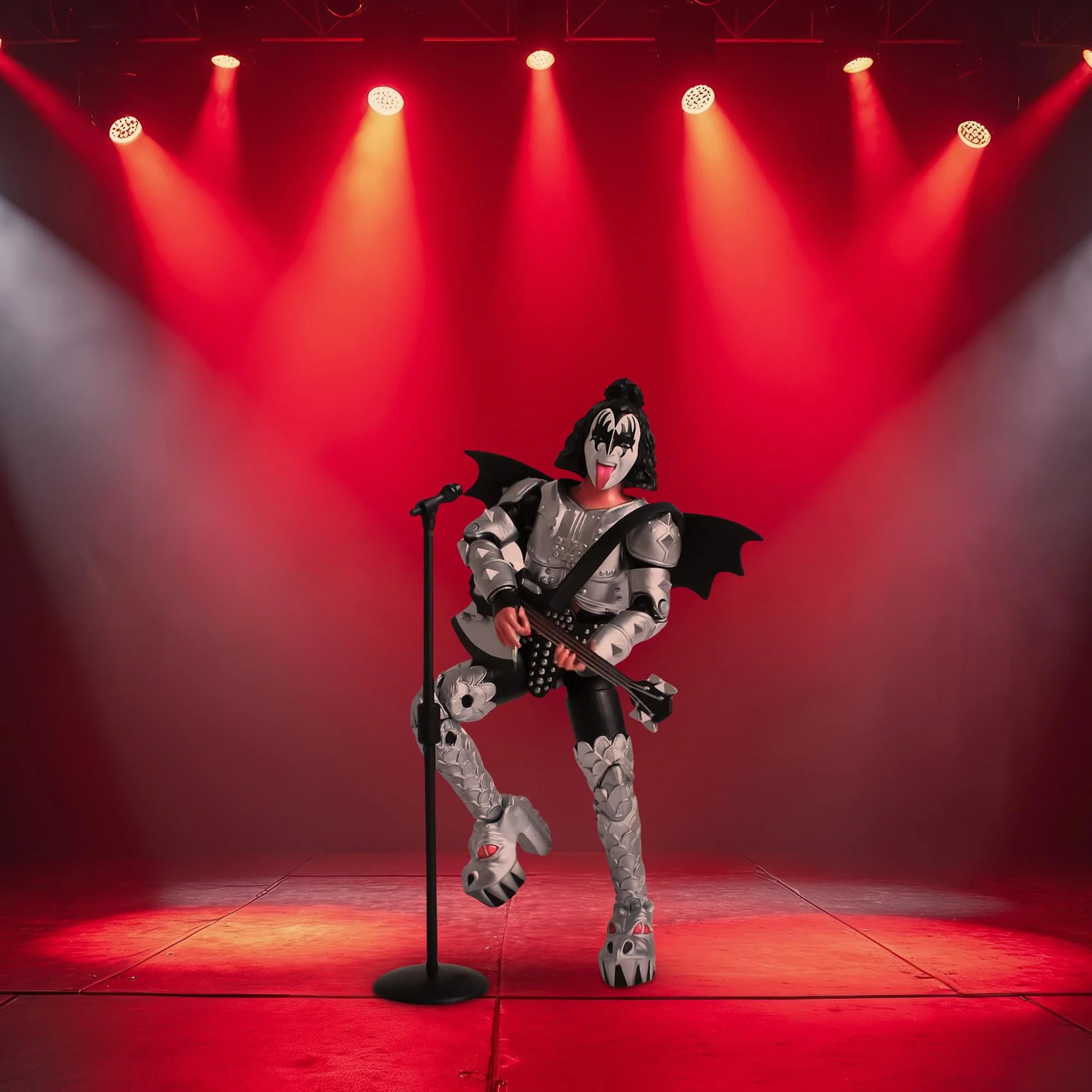 KISS BST AXN  5 Inch Action Figure | The Demon (Destroyer Tour) - Image 7