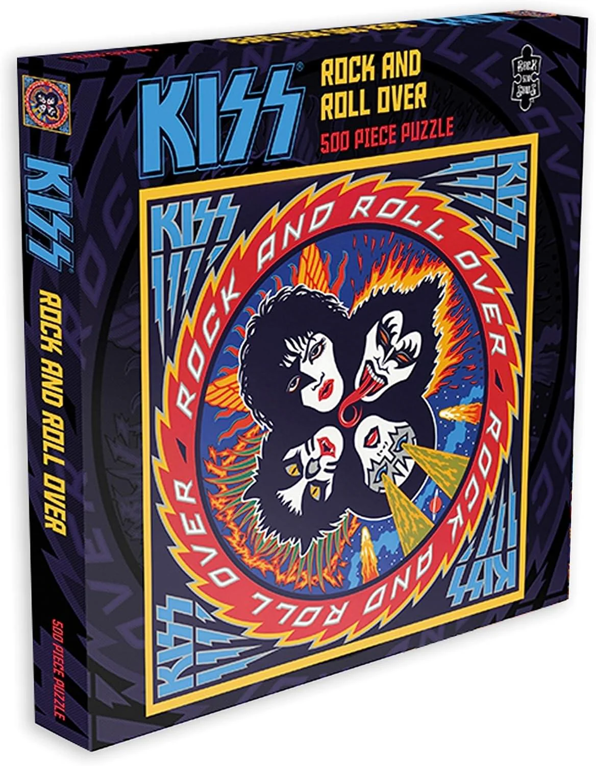 KISS Rock And Roll Over 500 Piece Jigsaw Puzzle - Image 2