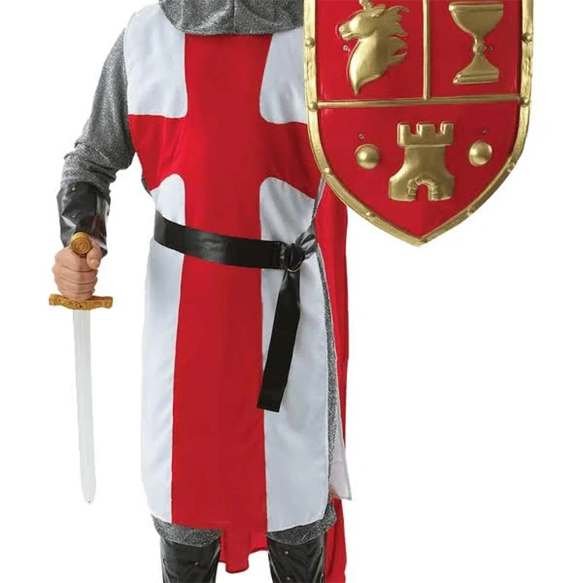 Knight Crusader Adult Costume One Size - Image 4