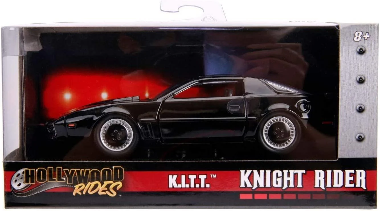 Knight Rider 1:32 K.I.T.T. (1982 Pontiac Firebird Trans-Am) Diecast Car - Image 4
