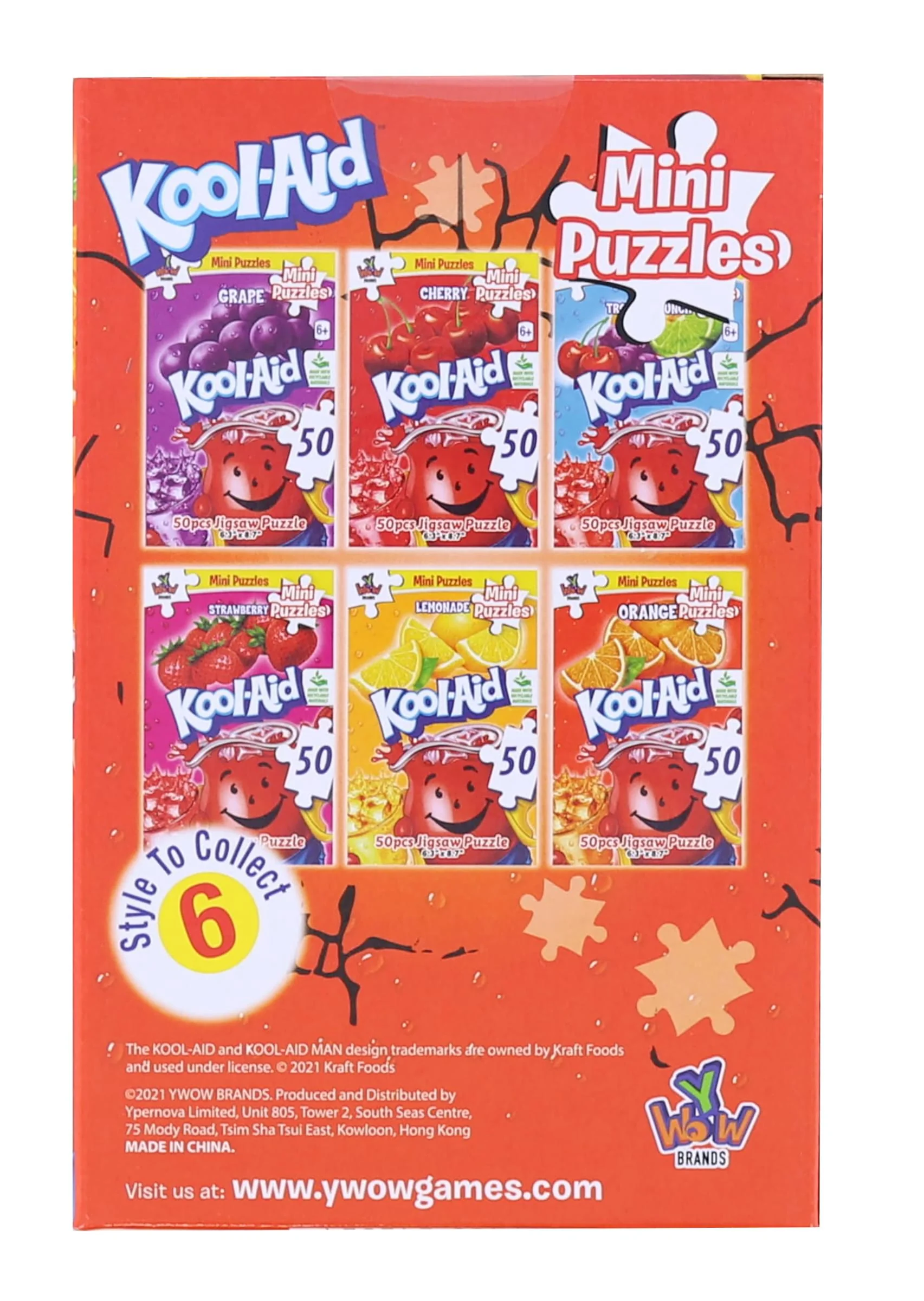 Kool-Aid 50 Piece Mini Jigsaw Puzzle | Orange - Image 2