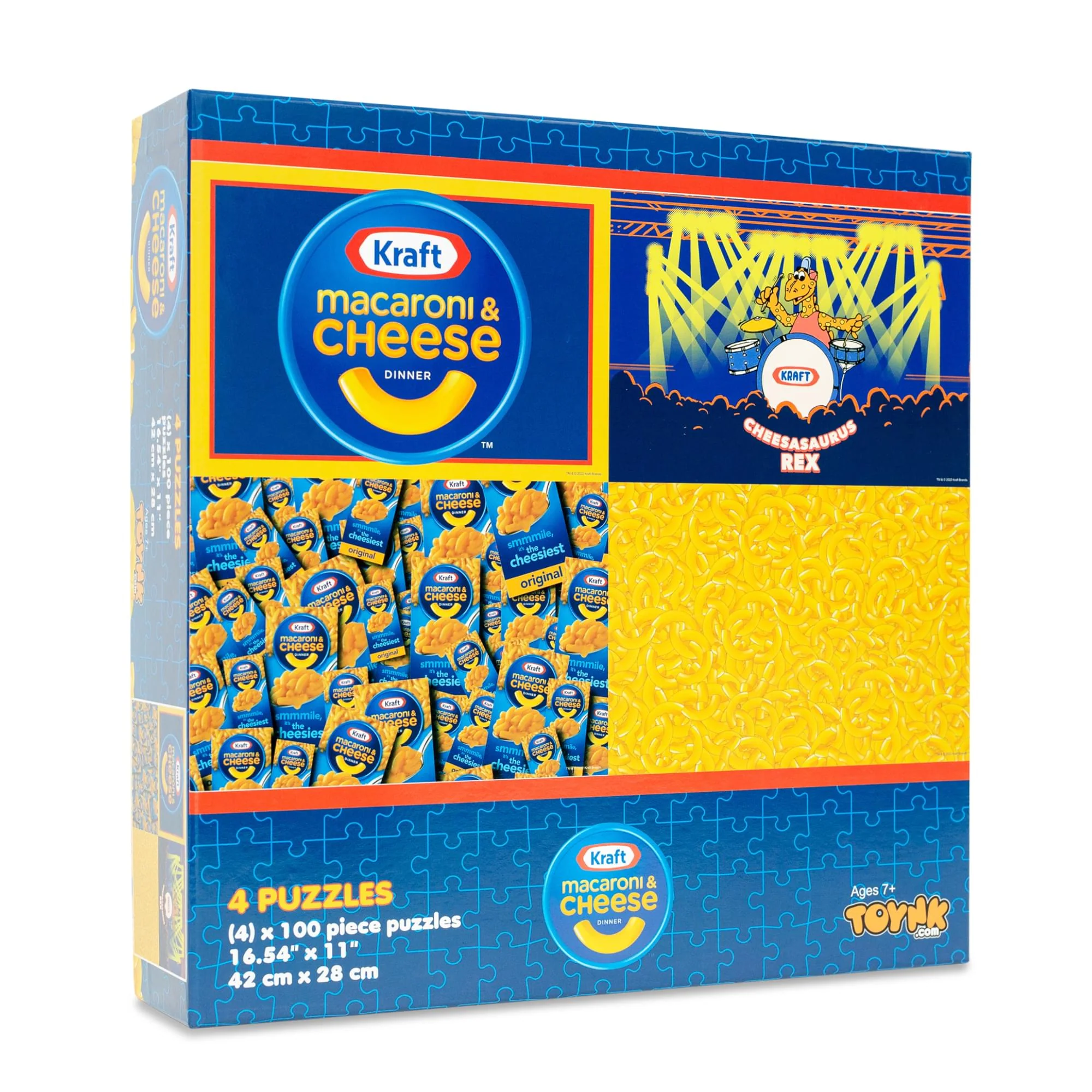 Kraft Macaroni and Cheese 100-Piece Jigsaw Puzzle 4-Pack | Toynk Exclusive - Image 2