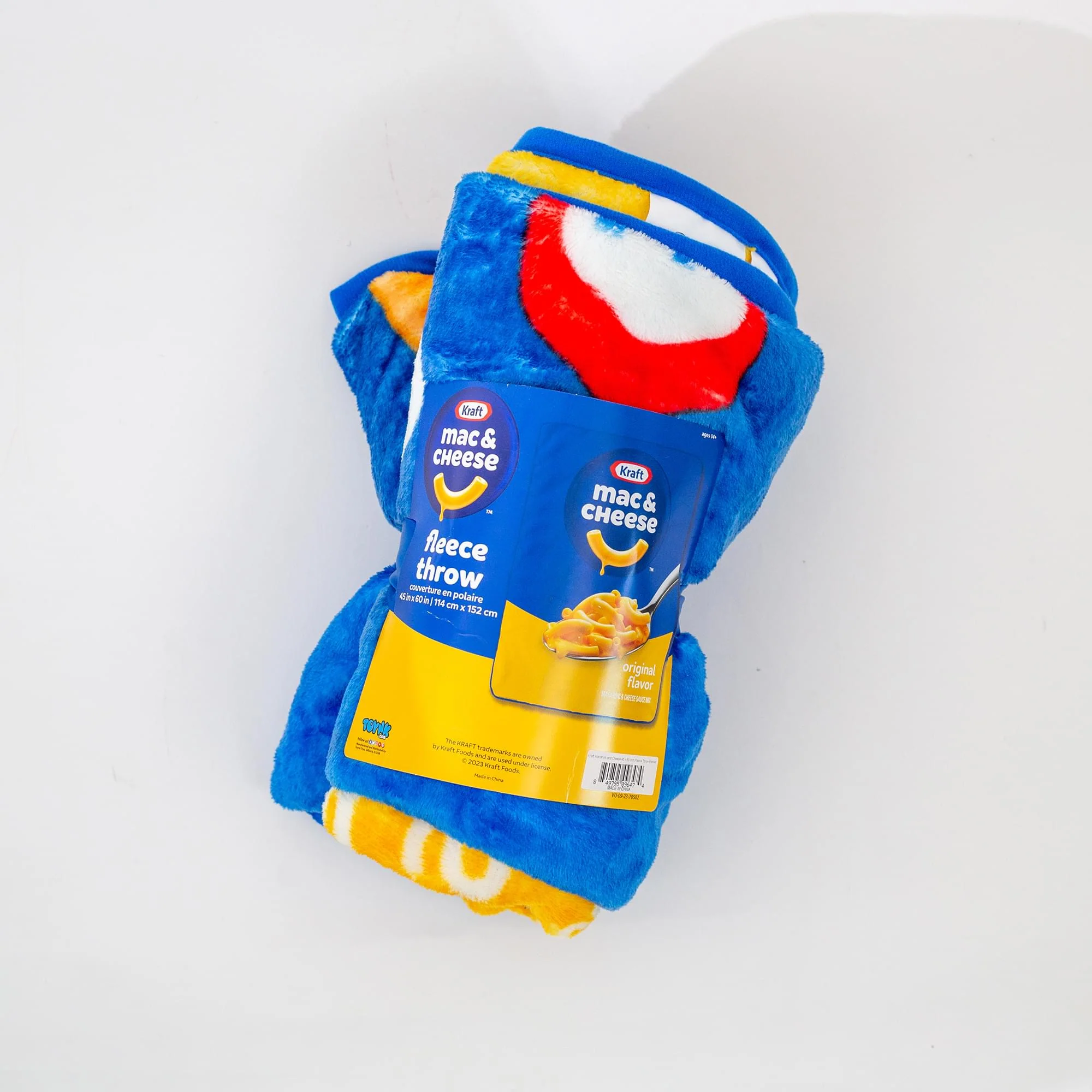 Kraft Macaroni and Cheese Fleece Throw Blanket | 45 x 60 Inches - Image 10