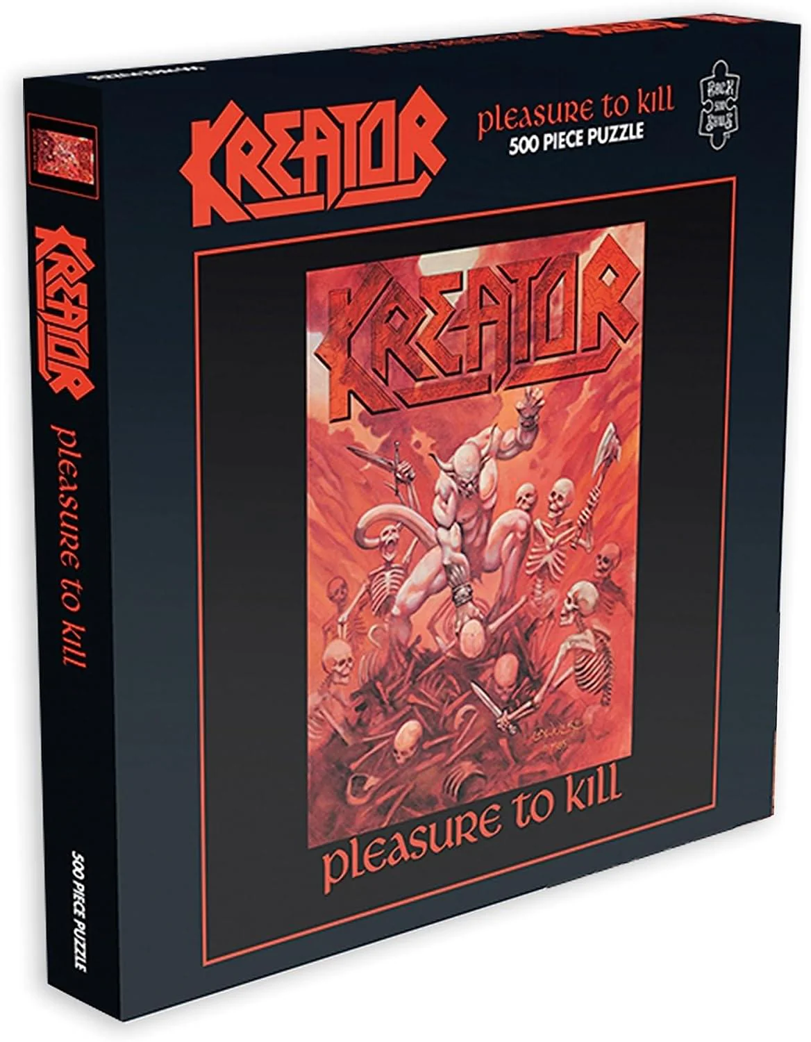 Kreator Pleasure To Kill 500 Piece Jigsaw Puzzle - Image 2