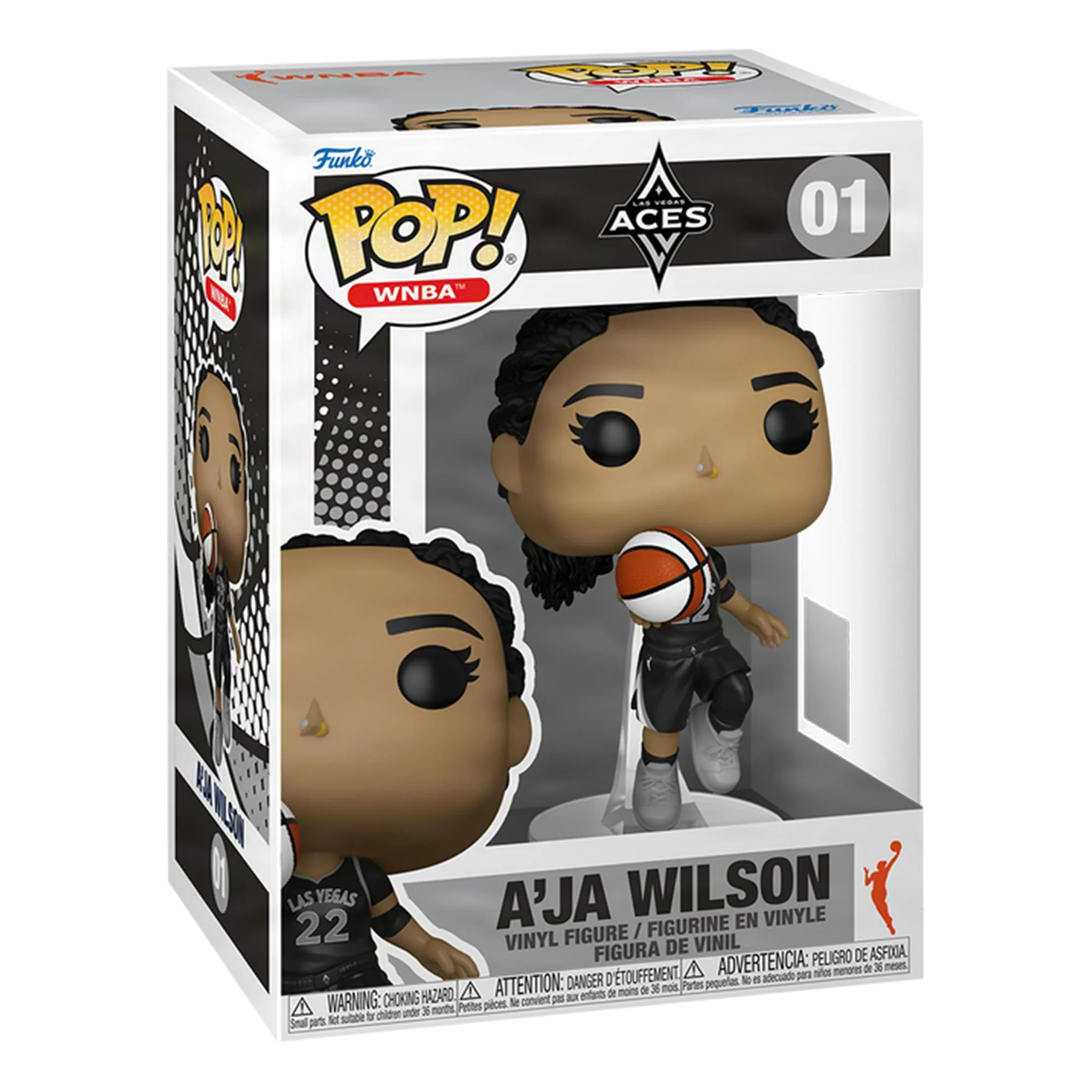 Las Vegas Aces WNBA Funko POP | A'ja Wilson - Image 2