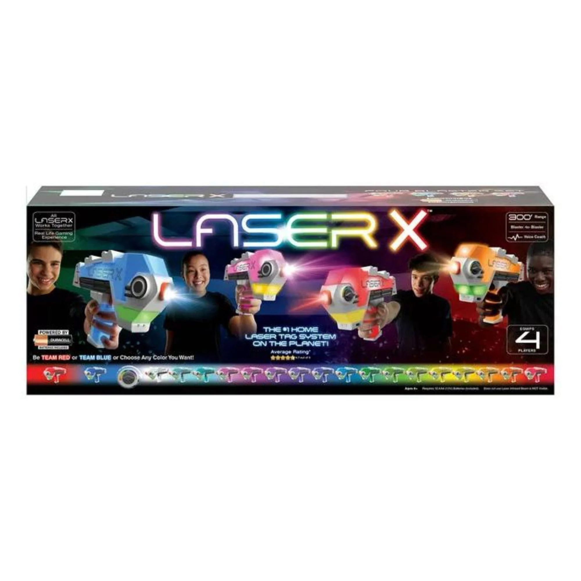 Laser X Revolution Blaster-to-Blaster 4-Pack - Image 2