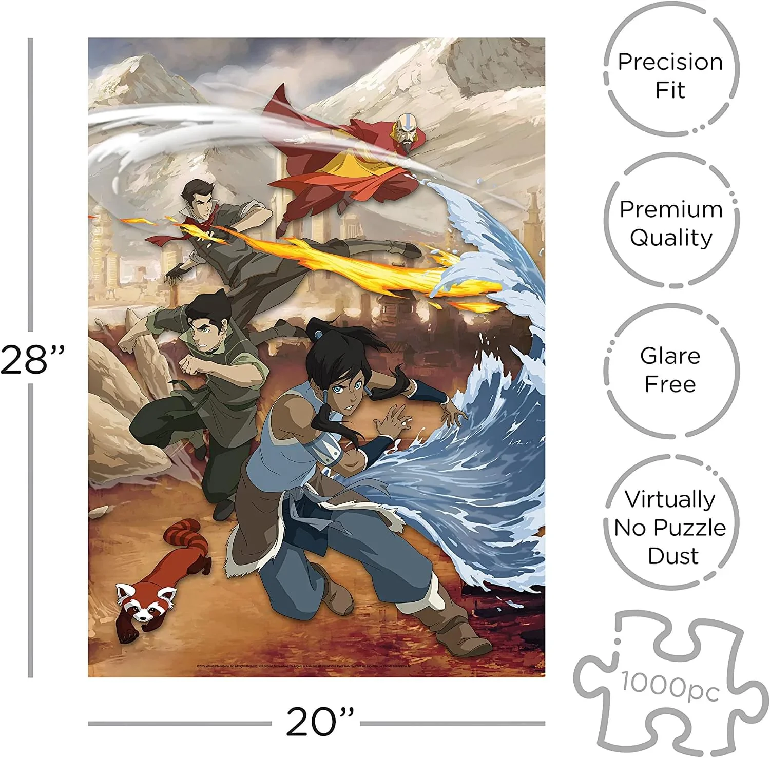 Legend of Korra 1000 Piece Jigsaw Puzzle - Image 2