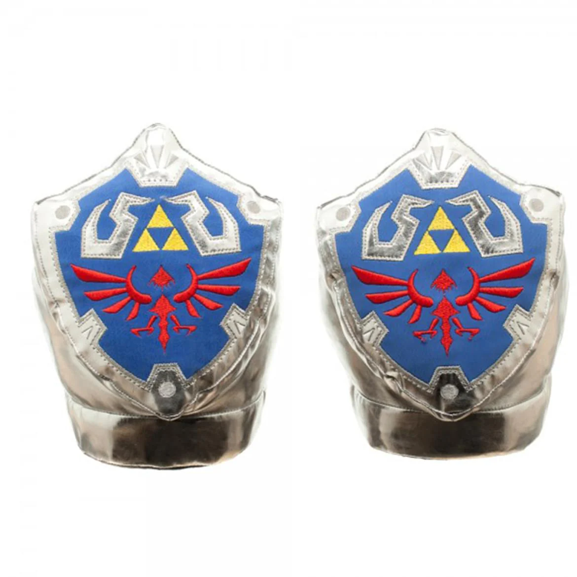Legend of Zelda Link's Shield Adult Plush Slipper - Image 2