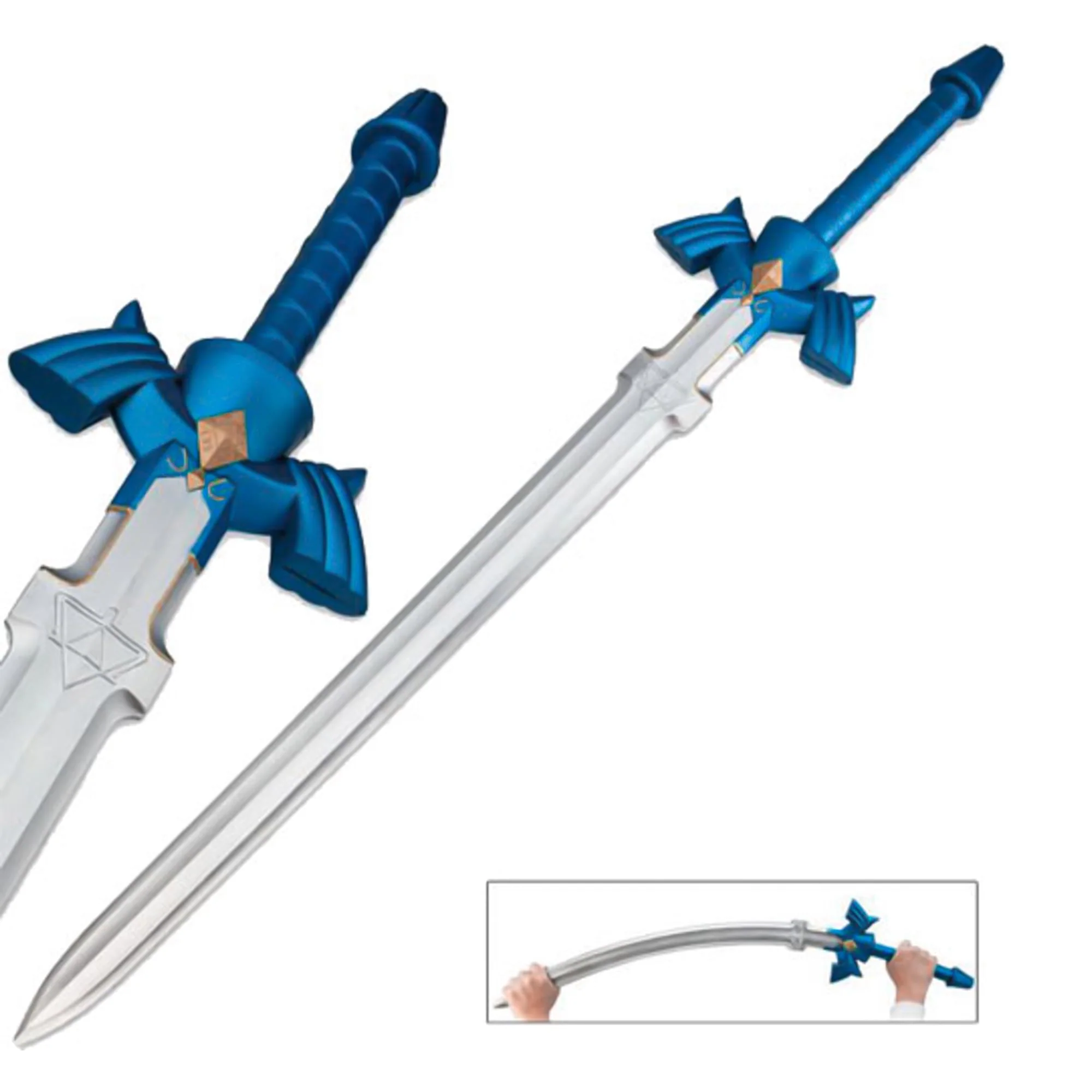 Legend of Zelda: Twilight Princess 43" Foam LARP Master Sword Replica - Image 2