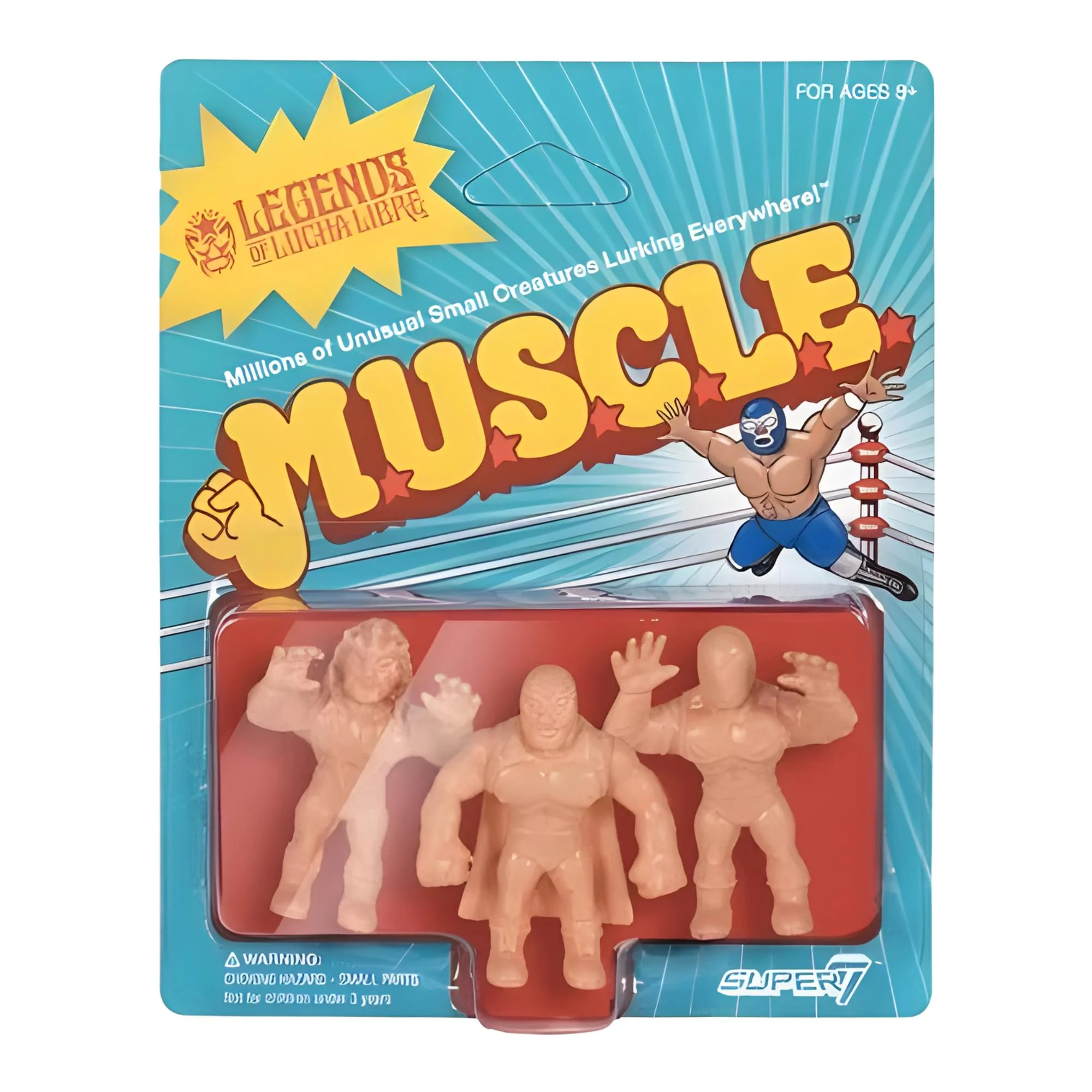 Legends of Lucha Libre M.U.S.C.L.E. Mini-Figure Set | Pack A - Image 2