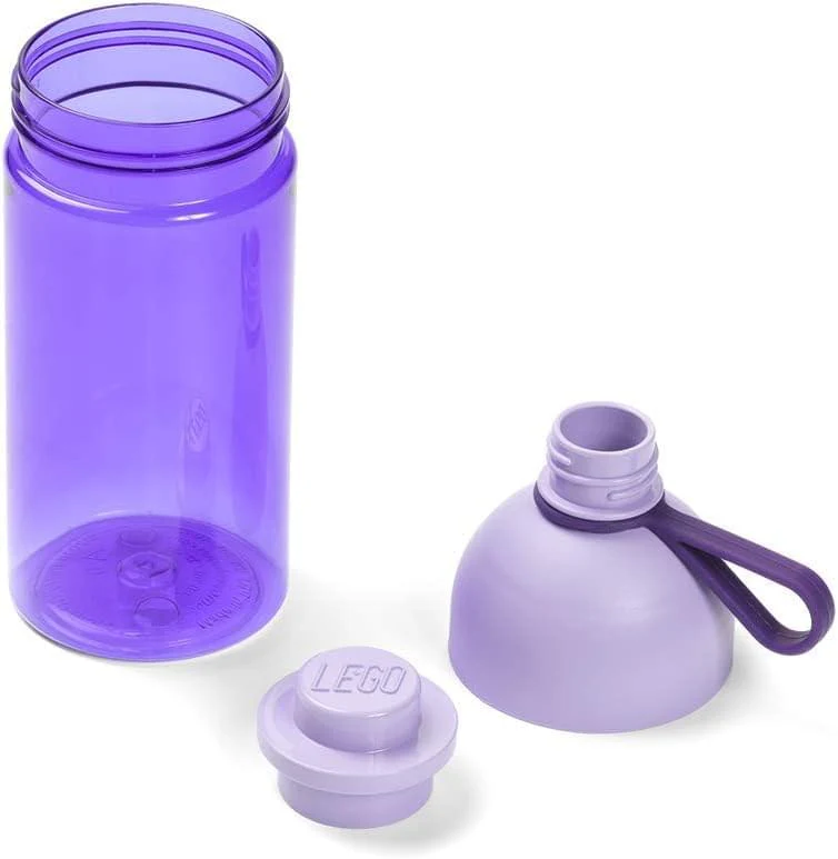 LEGO 16 Ounce Plastic Hydration Bottle | Lavender - Image 3