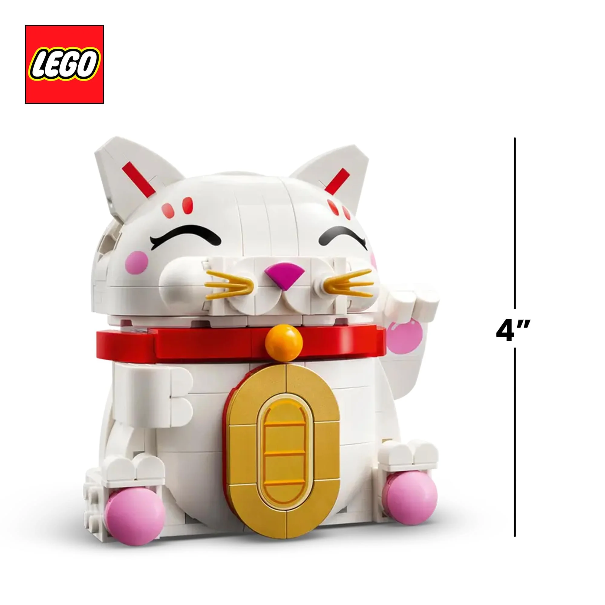 LEGO 40813 Lucky Cat 280-Piece Building Set - Image 2