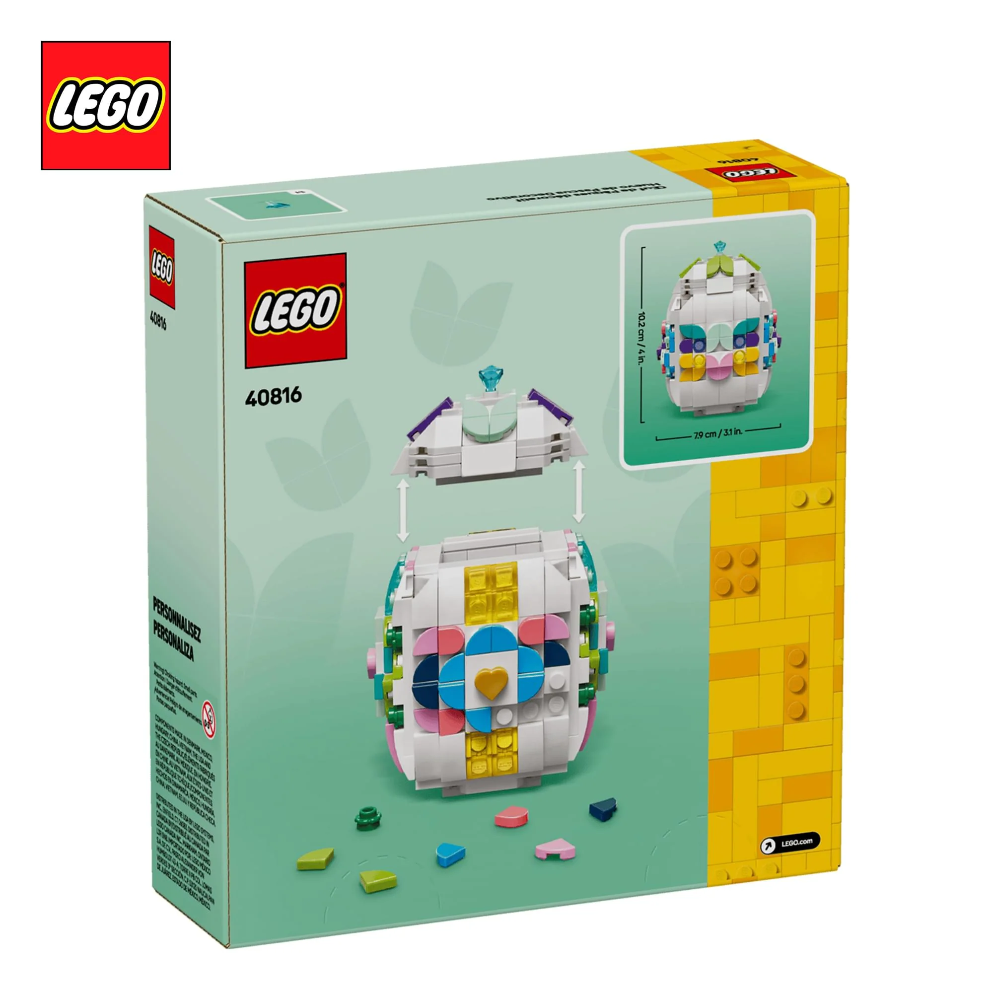LEGO 40816 Decorative Easter Egg Building Set - Image 9