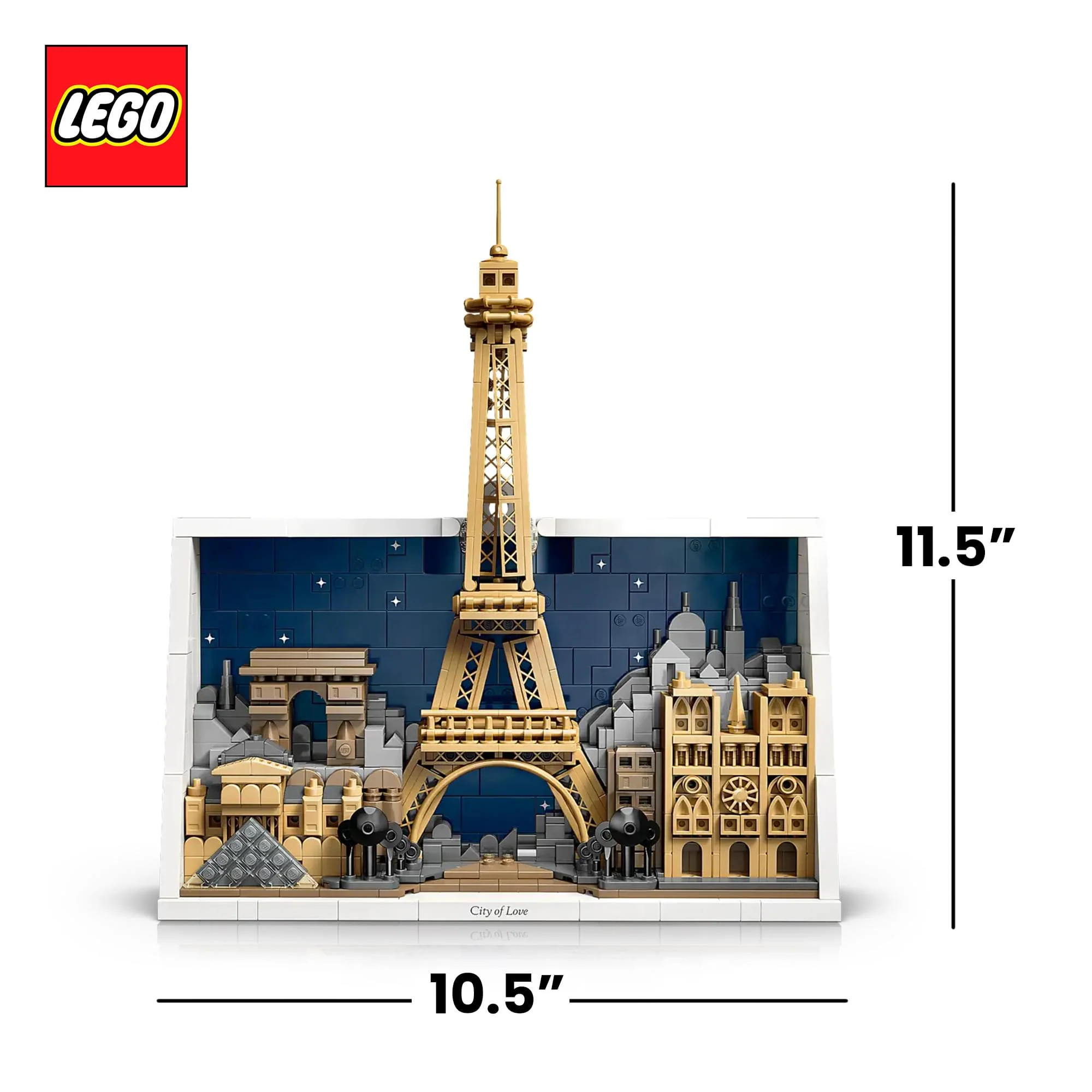 LEGO Architecture 21064 Paris, City of Love 958-Piece Building Set - Image 2