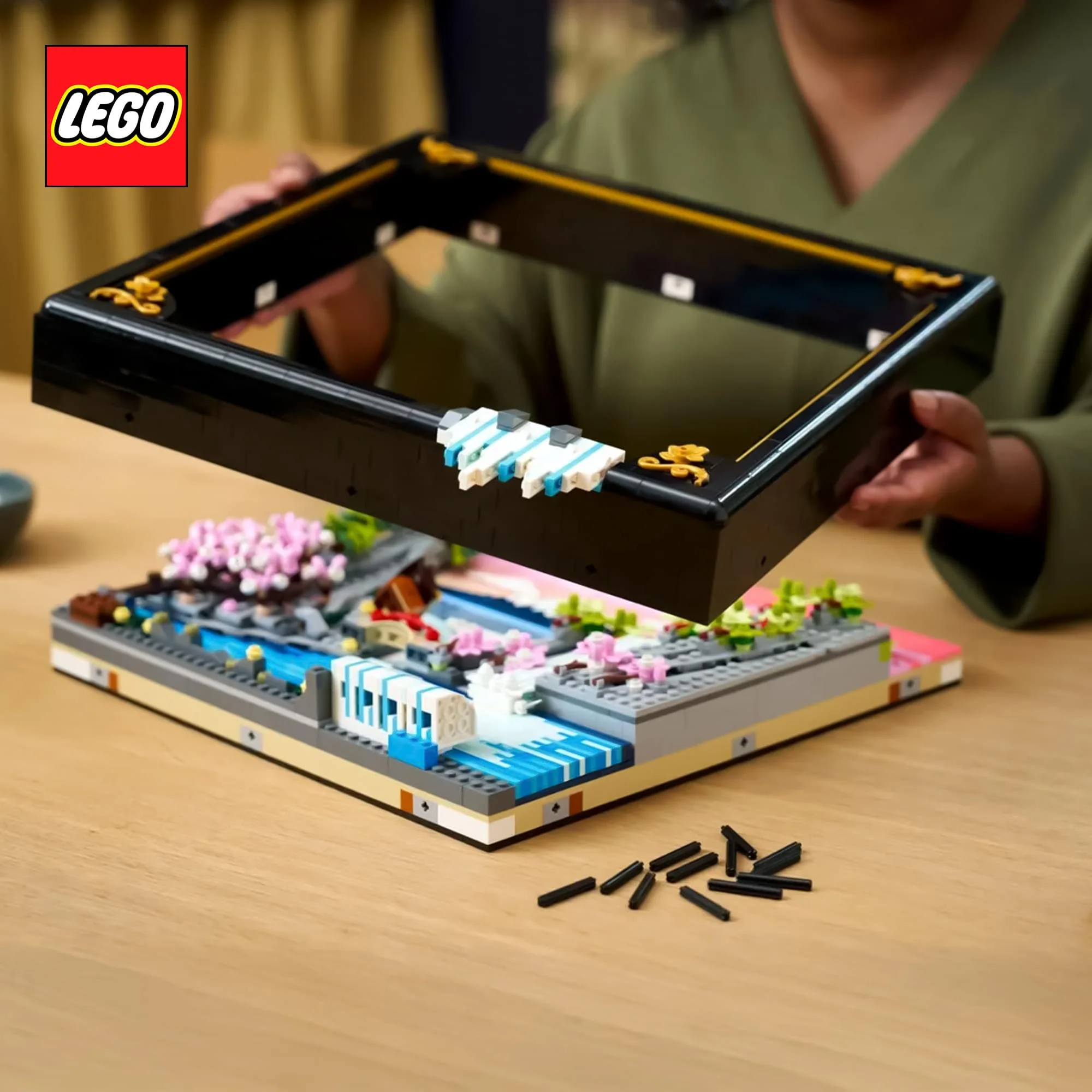 LEGO Art 31218 Japanese Cherry Blossom Building Block Set - Image 8
