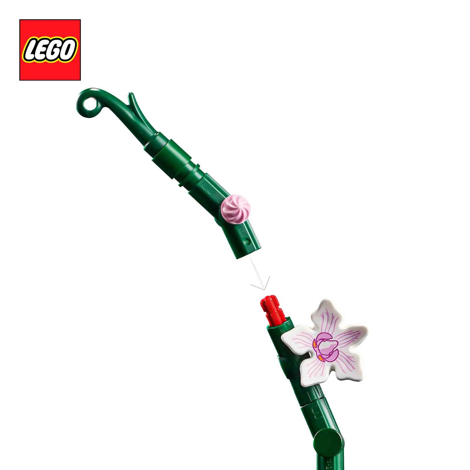 LEGO Botanicals 10311 Orchid 608-Piece Building Set - Image 4