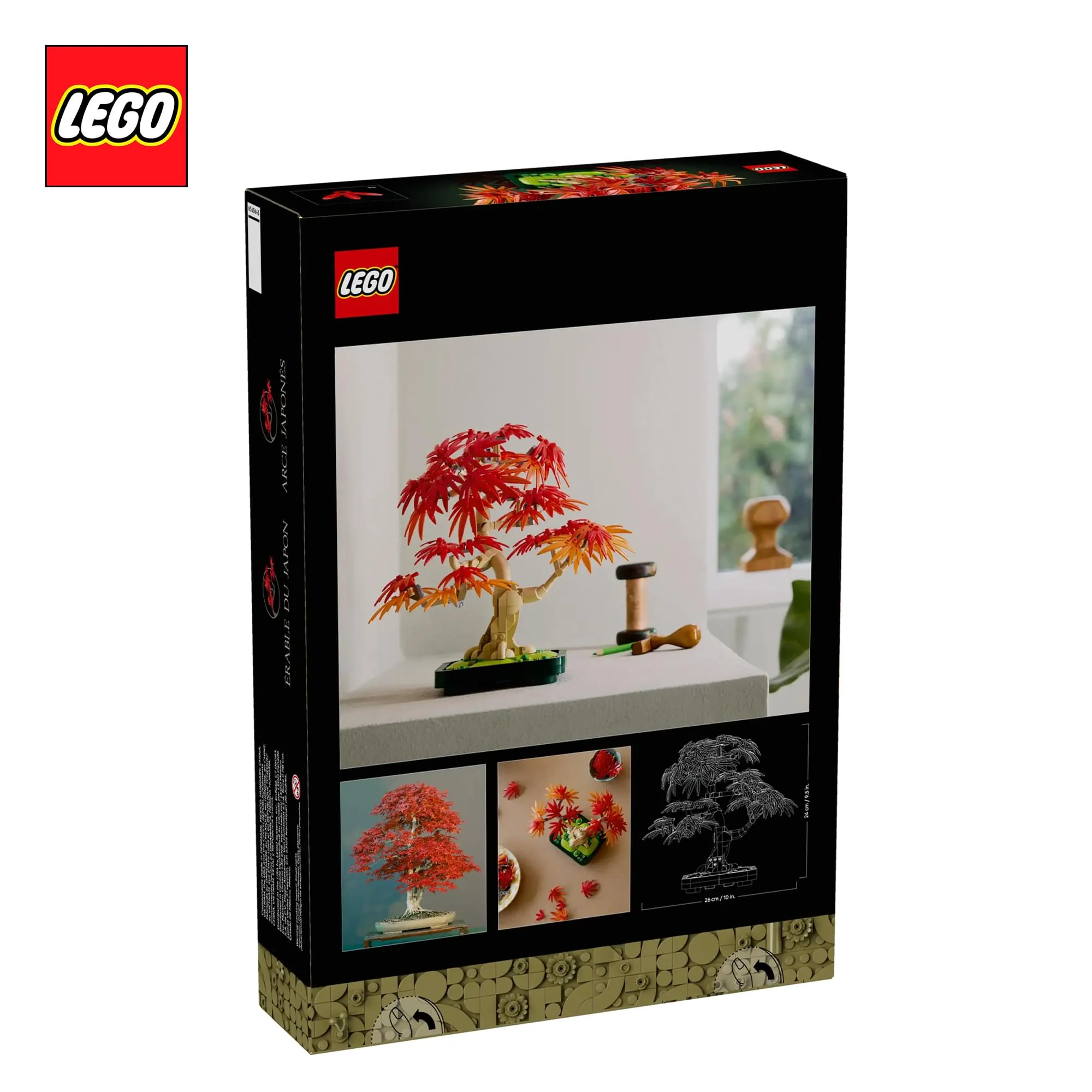 LEGO Botanicals 10348 Japanese Red Maple Bonsai Tree 474-Piece Building Set - Image 9