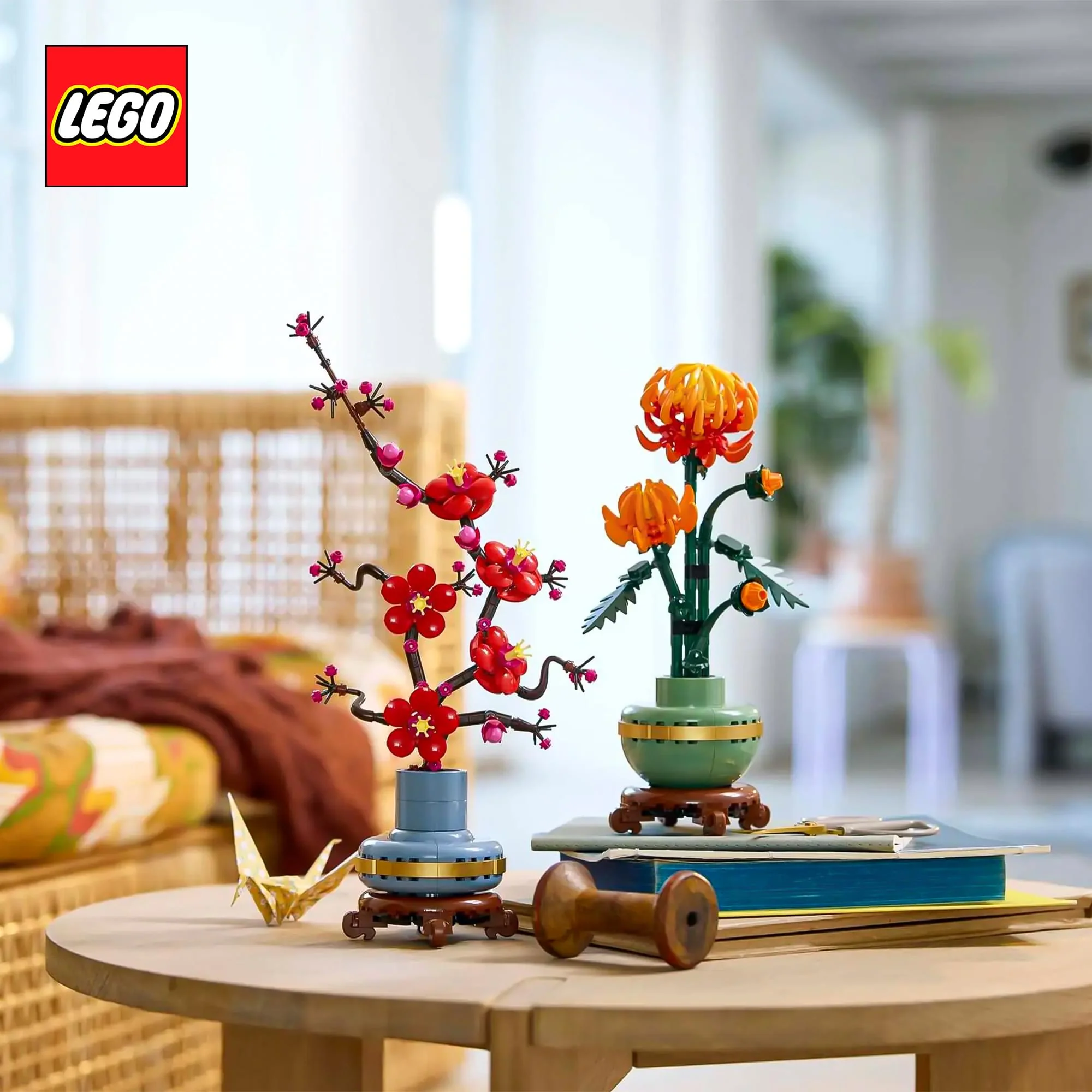 LEGO Botanicals 10368 Chrysanthemum Flower 278-Piece Building Set - Image 8