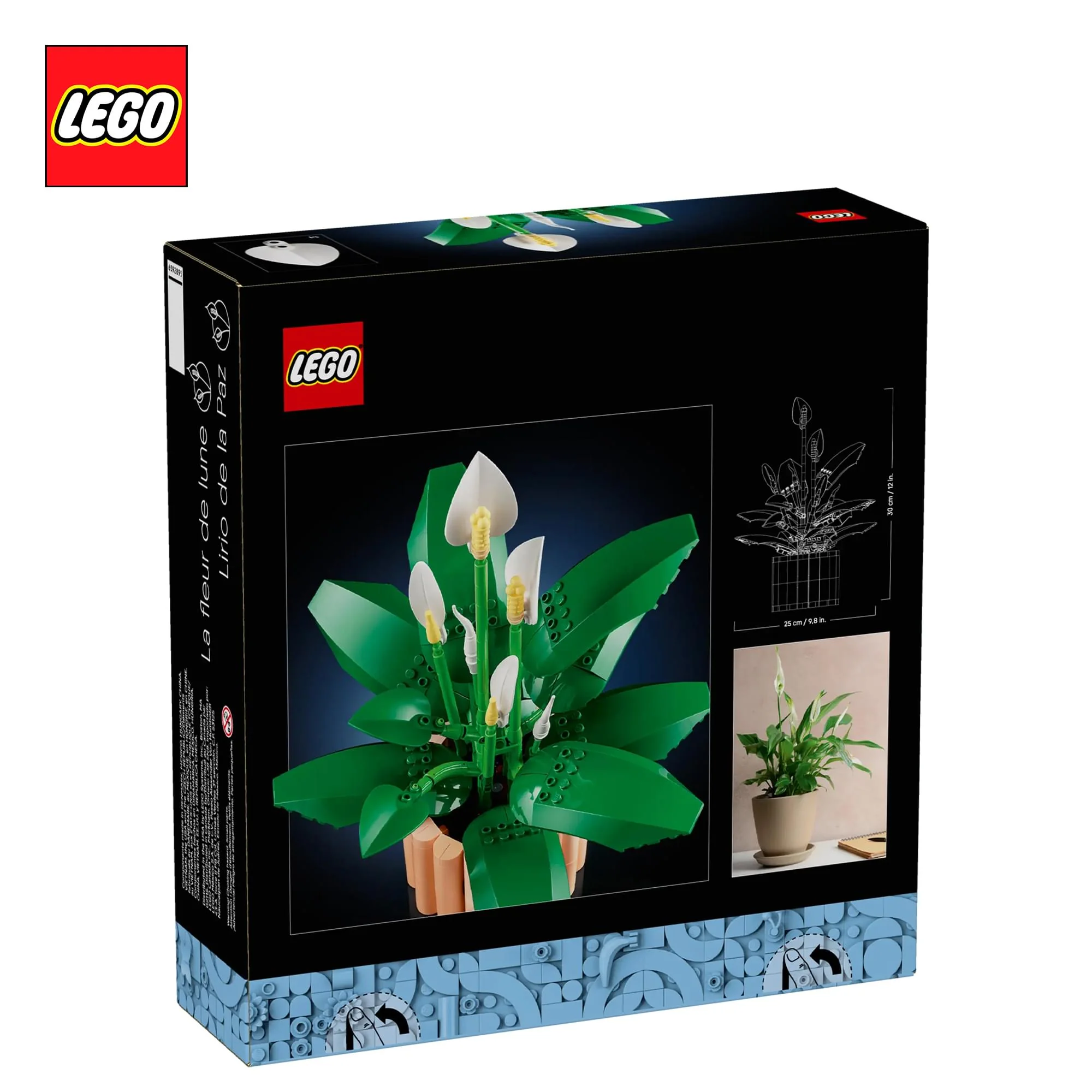 LEGO Botanicals 11504 Peace Lily 474-Piece Building Set - Image 9