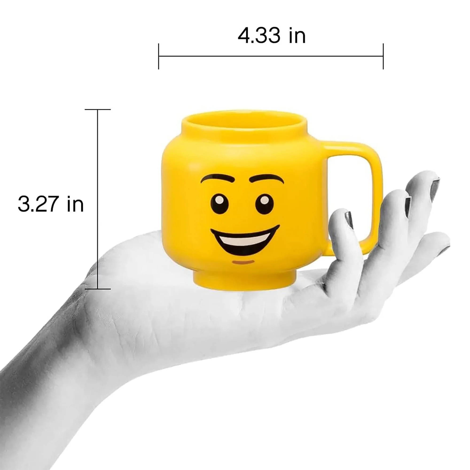 LEGO Happy Boy 9 Ounce Ceramic Mug - Image 3