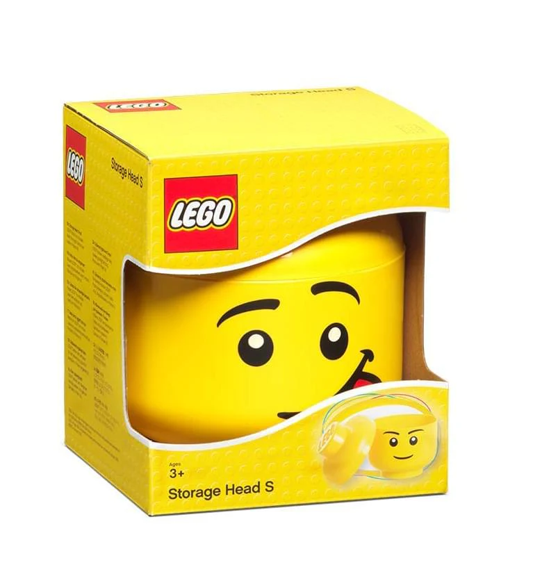 LEGO Small Plastic Storage Head | Silly - Image 2