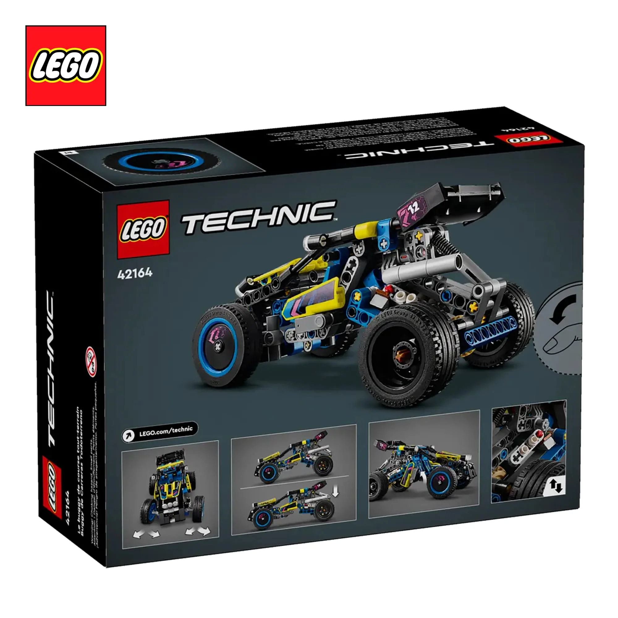 LEGO Technic 42164 Off-Road Race Buggy 219-Piece Building Set - Image 9