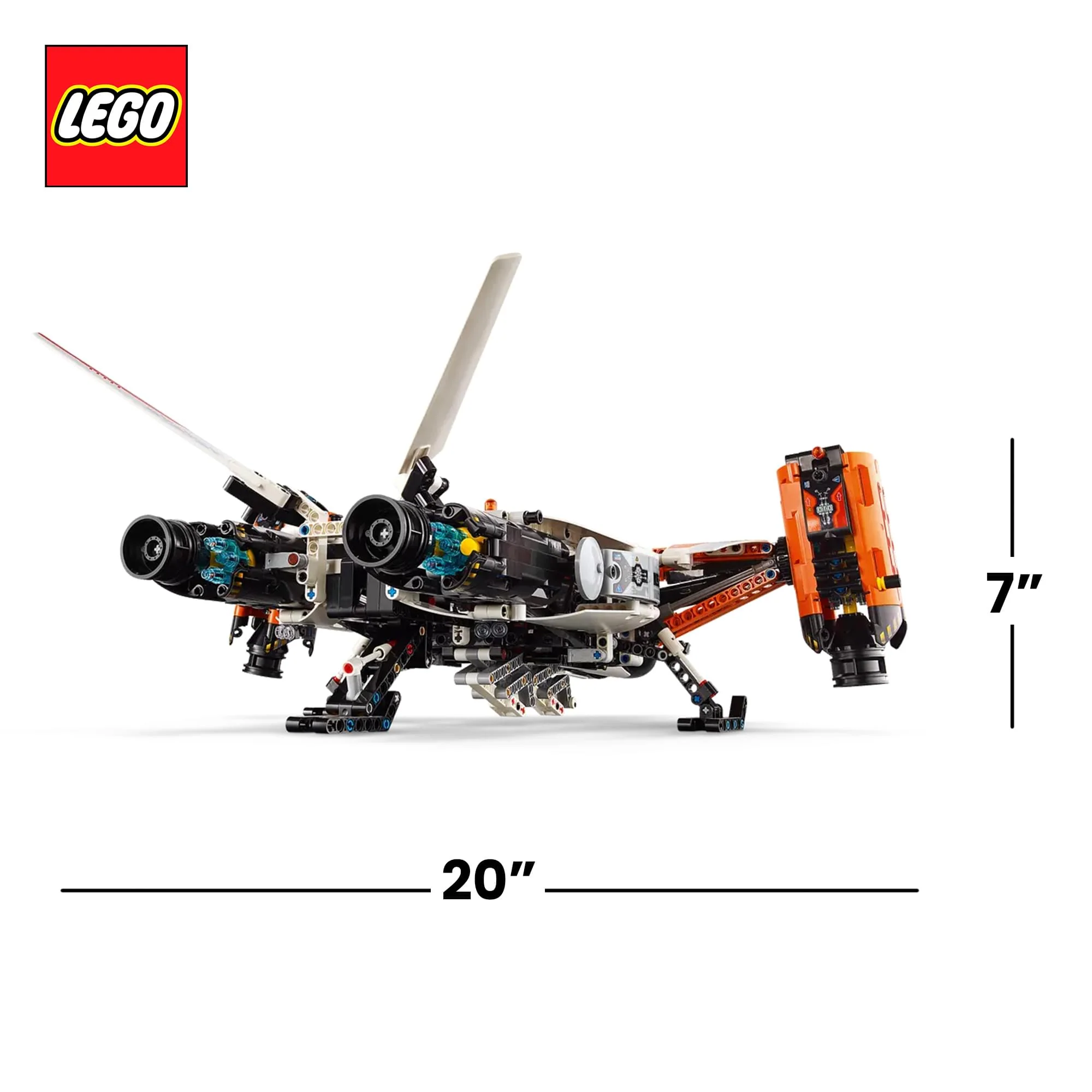LEGO Technic 42181 VTOL Heavy Cargo Spaceship LT81 1365-Piece Building Set - Image 2