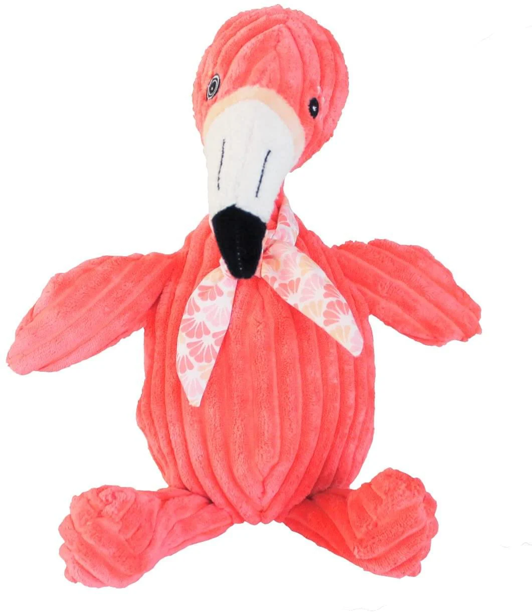 Les Deglingos Big Simply Plush Animal In Tube | Flamingos the Flamingo - Image 2