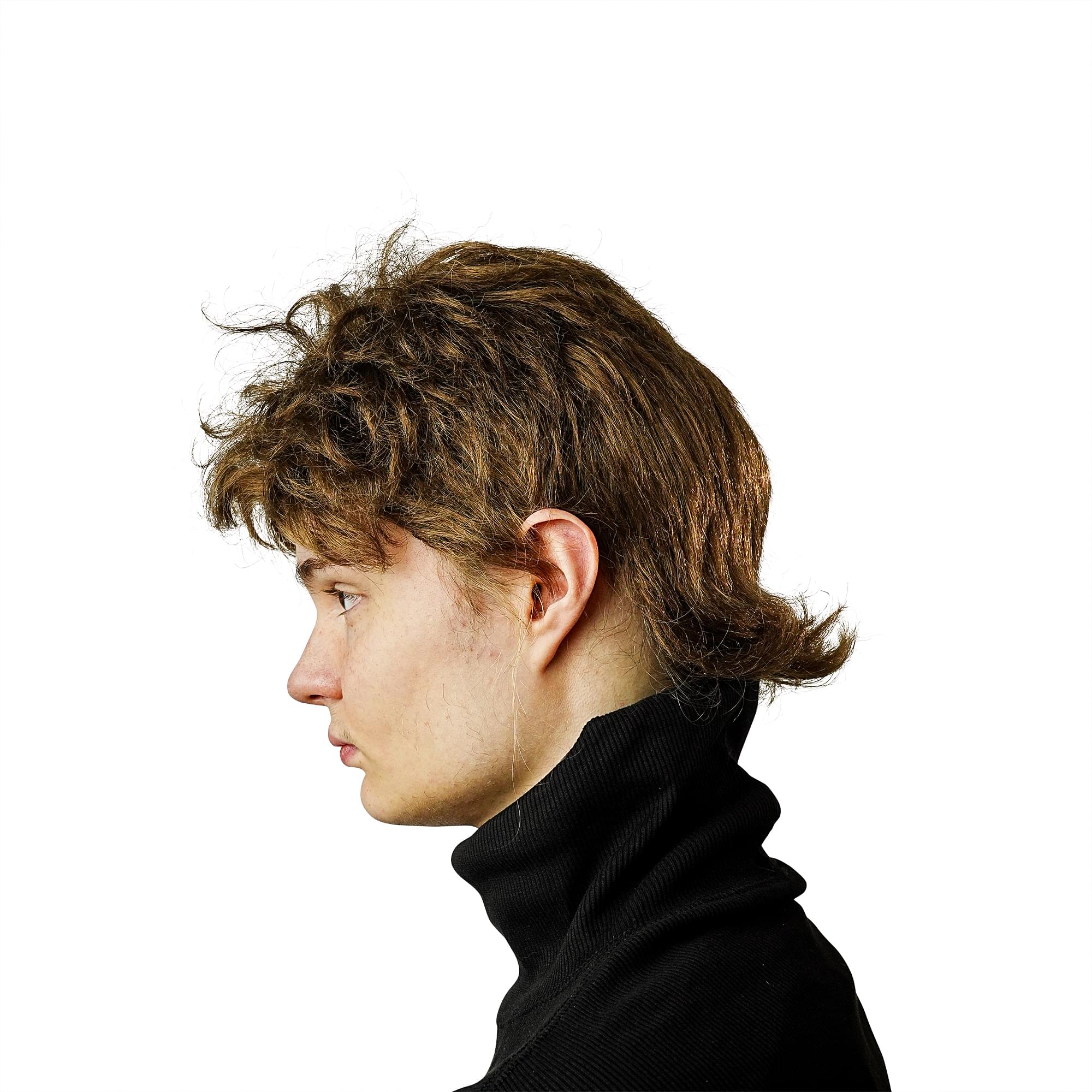 Light Brown Biker Boy Adult Costume Wig | One Size - Image 3