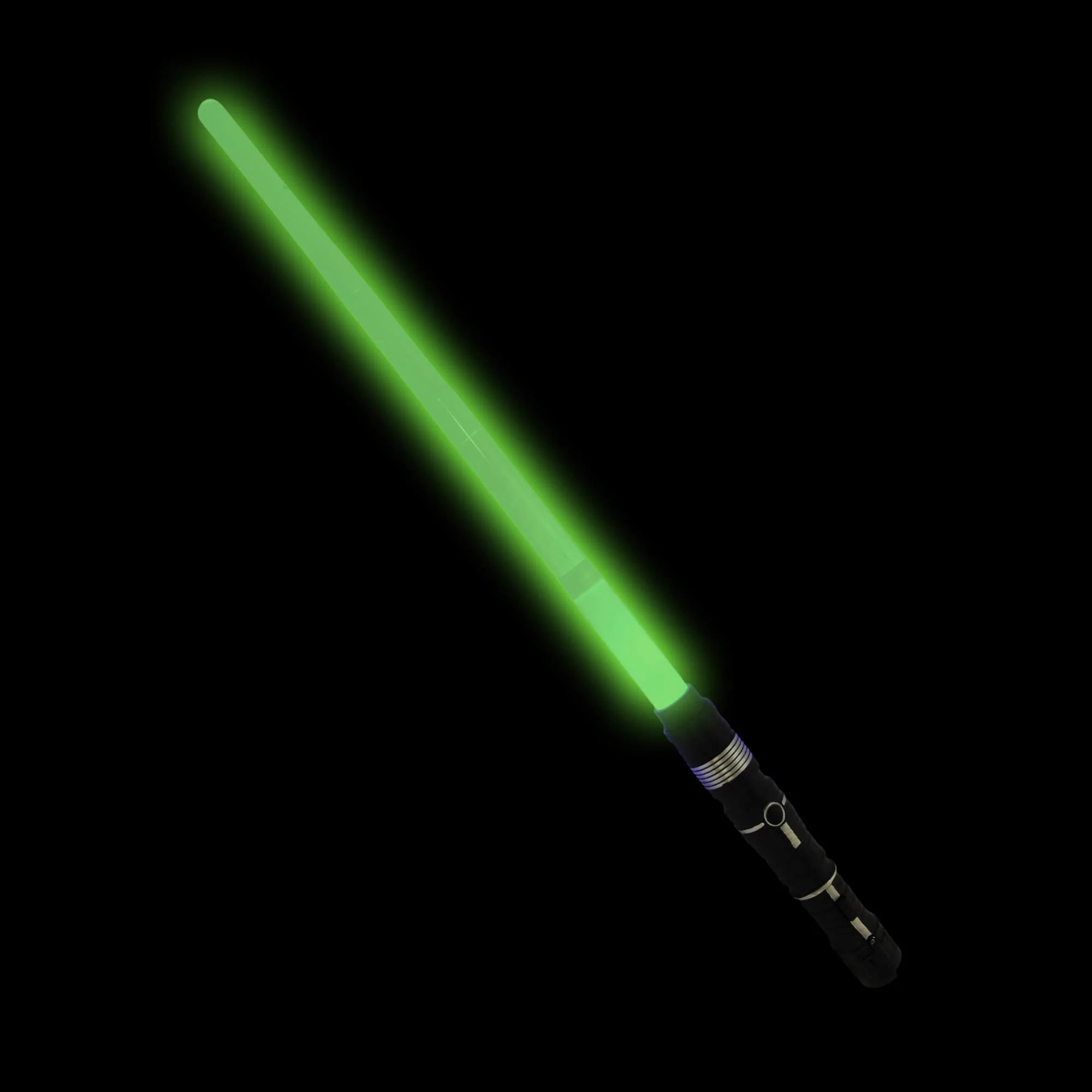 Light-Up 28 Inch Retractable Space Sword Costume Accessory | Lights Up Blue, Red and Green - Image 5