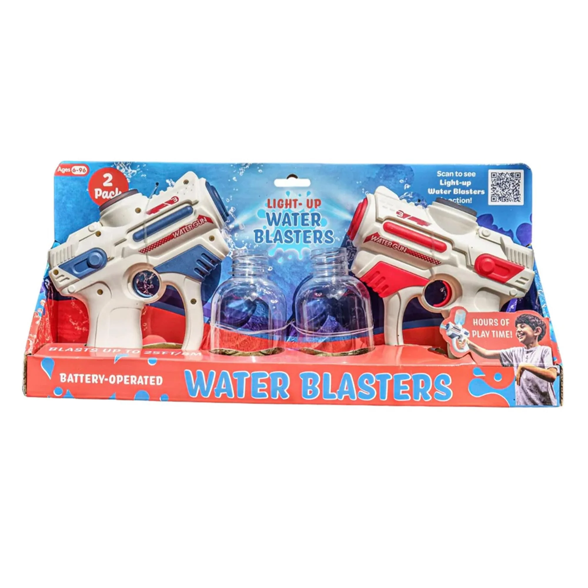 Light-Up Electric Water Gun 2 Pack - Image 2