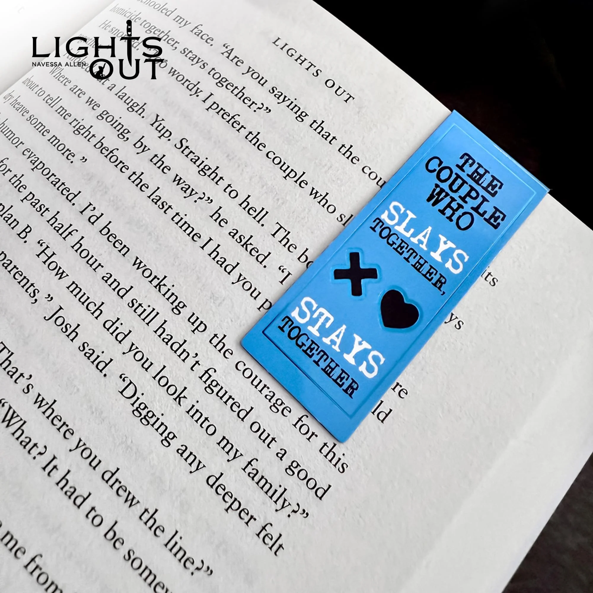 Lights Out Magnetic Bookmark Set Of 4 - Image 7