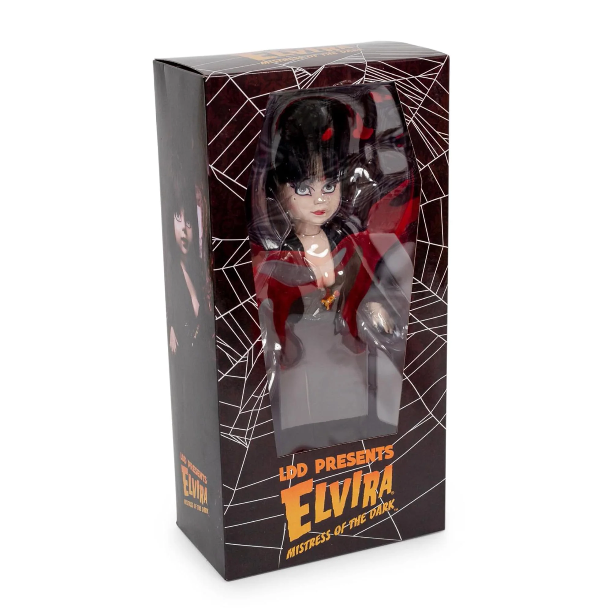 Living Dead Dolls Presents Elvira Mistress of the Dark 10 Inch Collectible Doll - Image 4