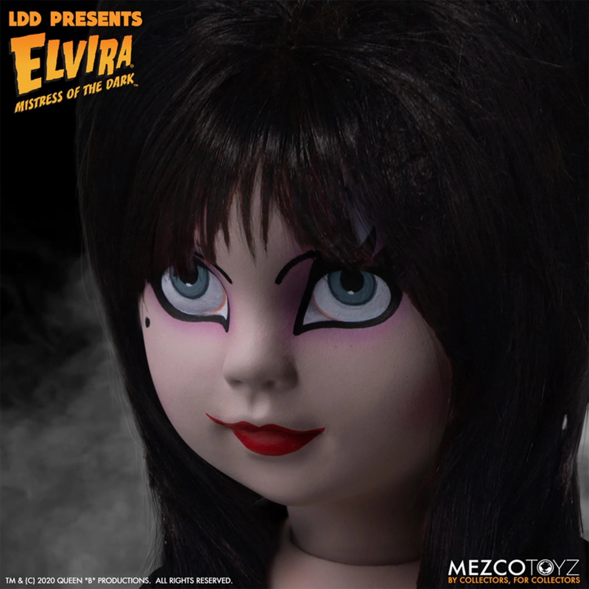 Living Dead Dolls Presents Elvira Mistress of the Dark 10 Inch Collectible Doll - Image 9
