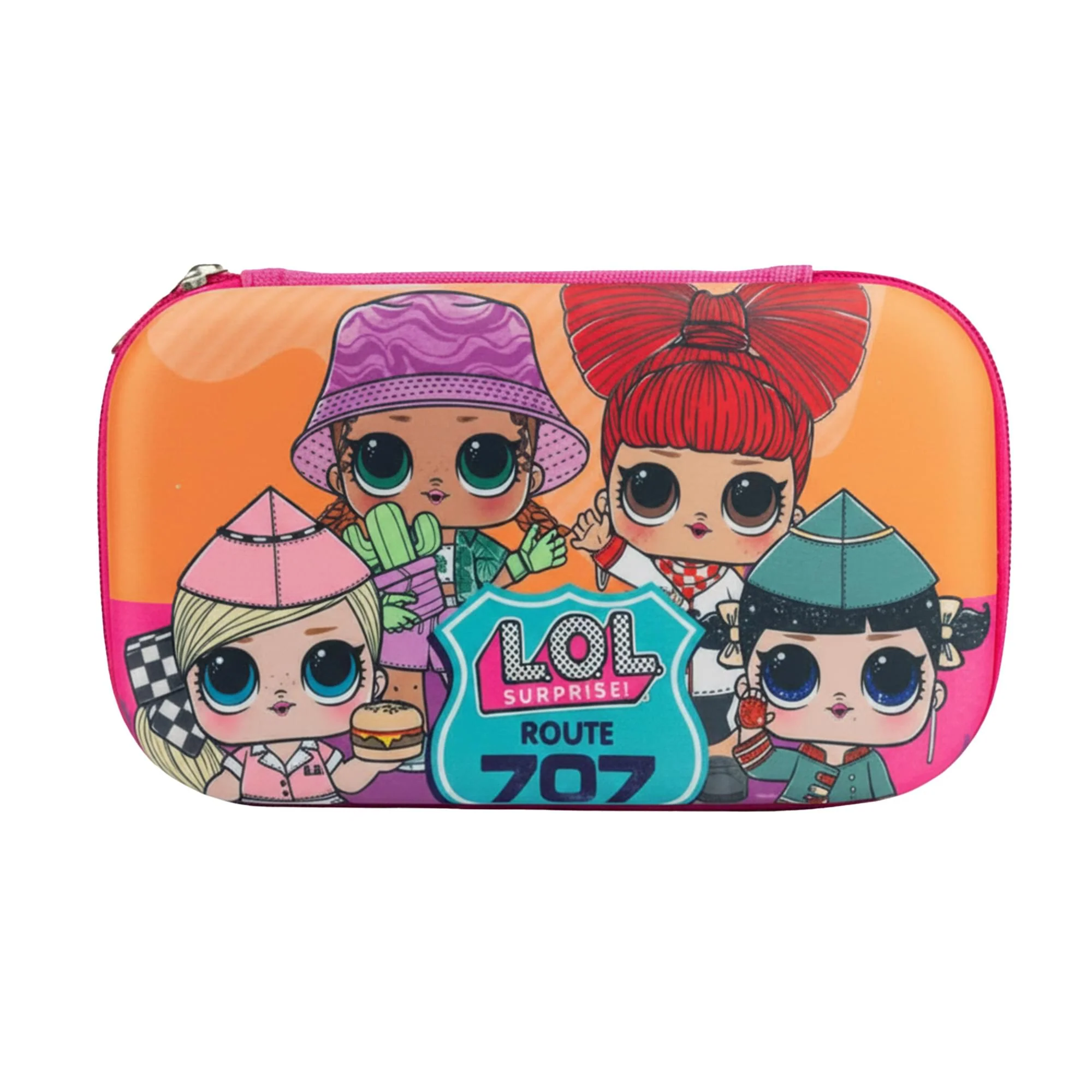 LOL Surprise Dolls Pencil Case Set | With LOL Stickers and Gel Pens - Image 2