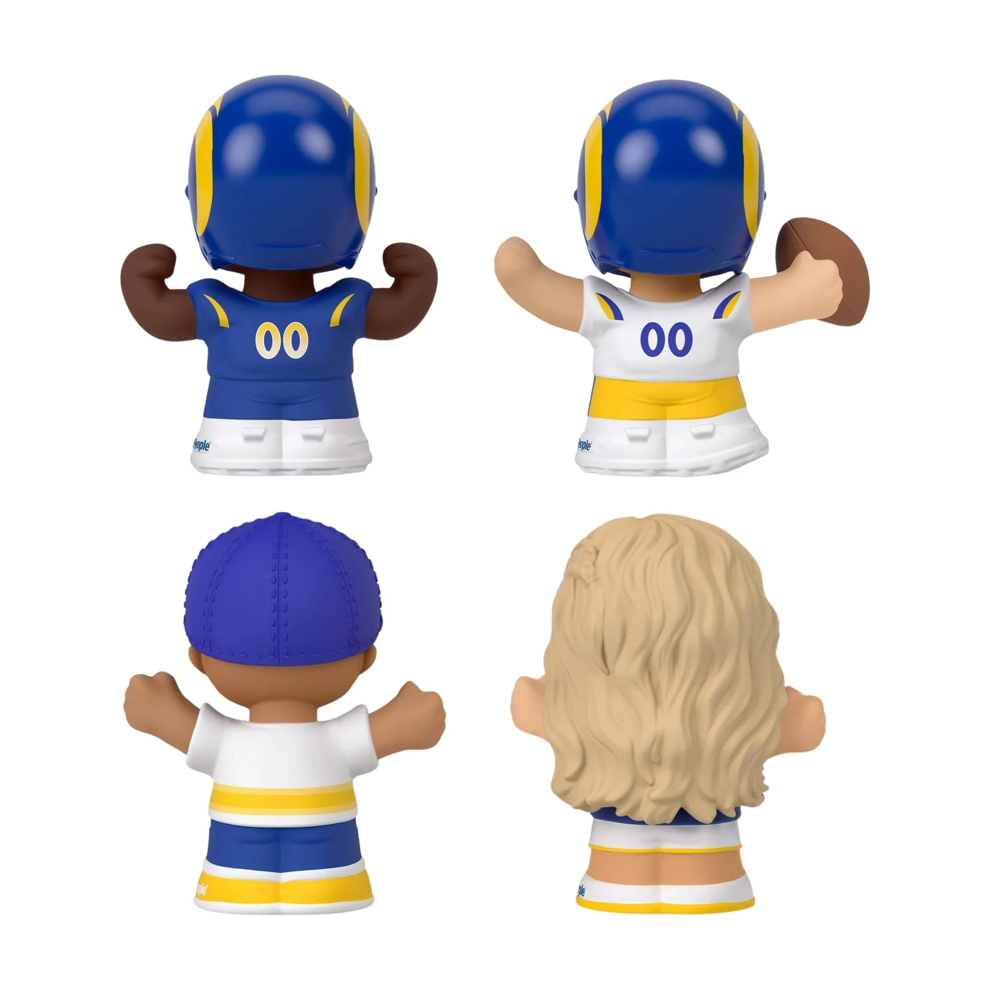 Los Angeles Rams 4-Piece NFL Little People Collector Set - Image 4