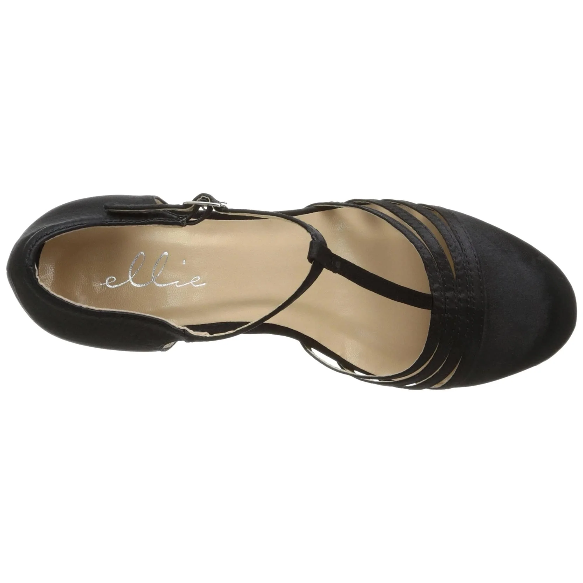 Lucille Womens Black Costume Shoes - Image 4