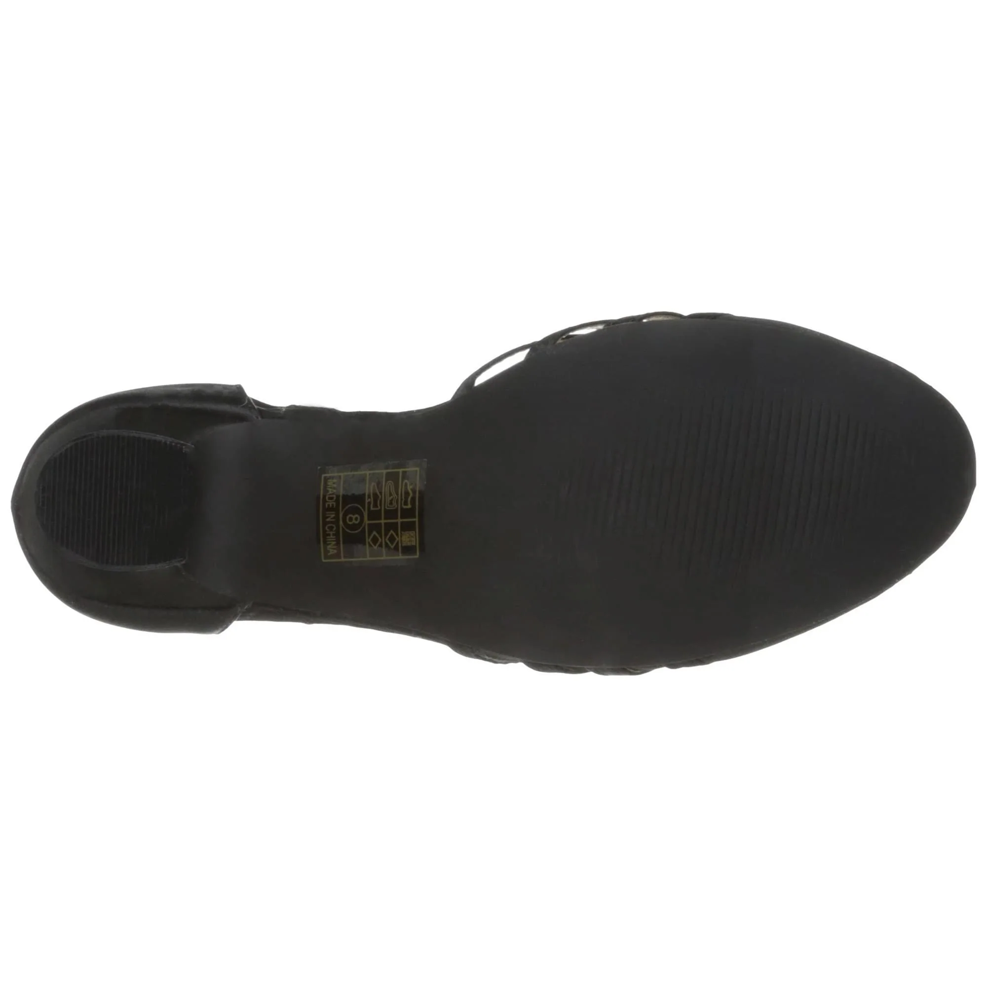 Lucille Womens Black Costume Shoes - Image 5