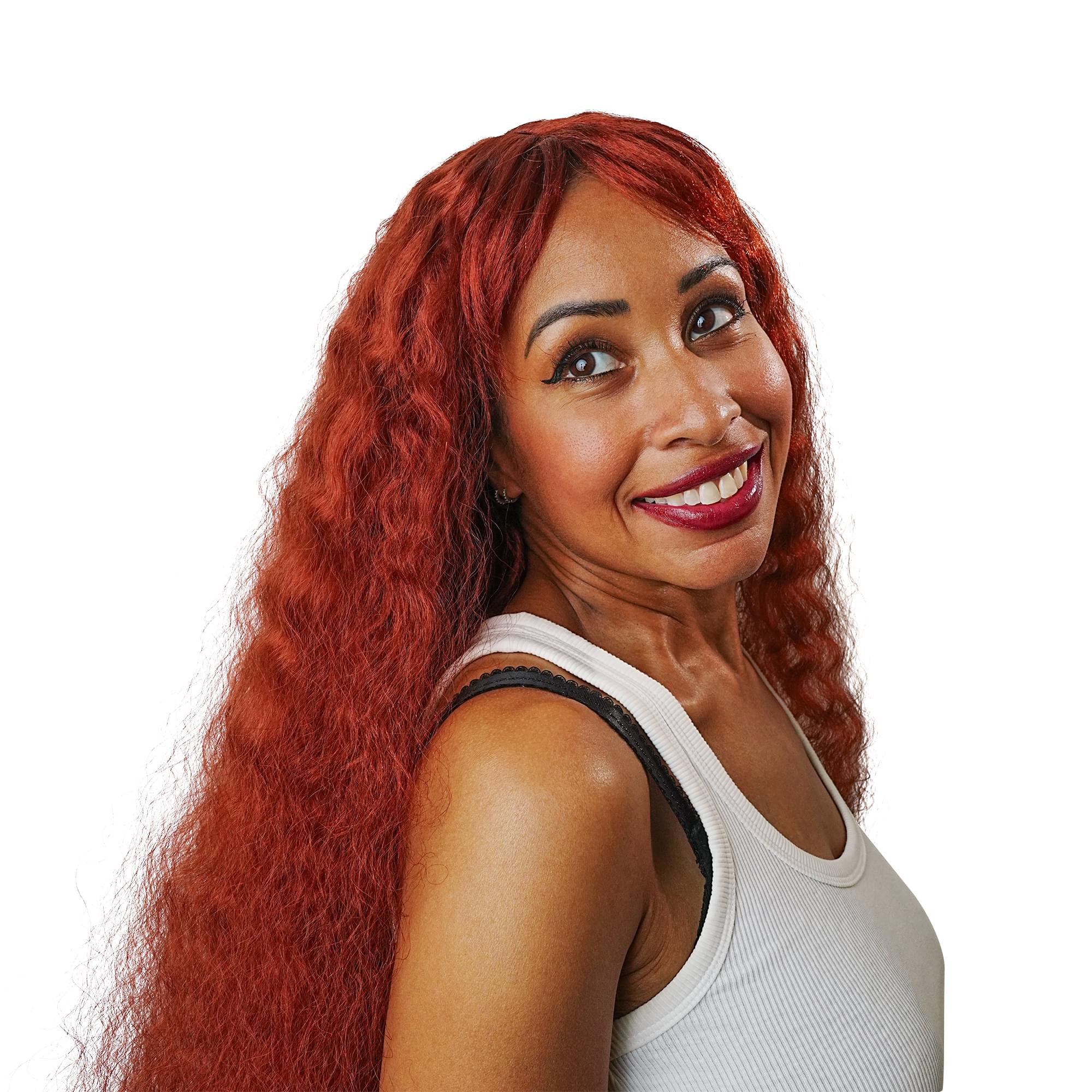Lucky Babe Adult Costume Wig - Image 7