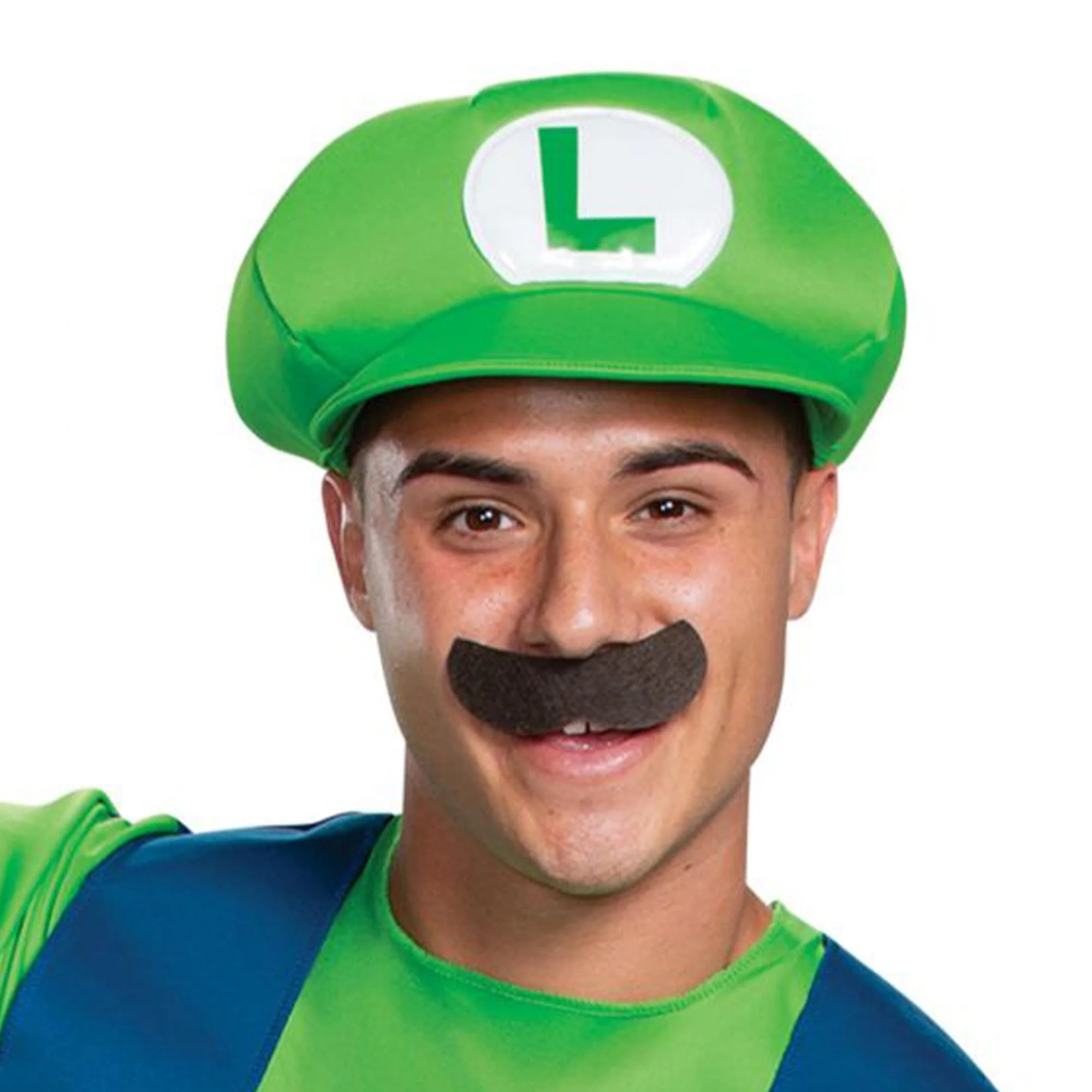 Super Mario Bros. Luigi Classic Adult Costume - Image 3