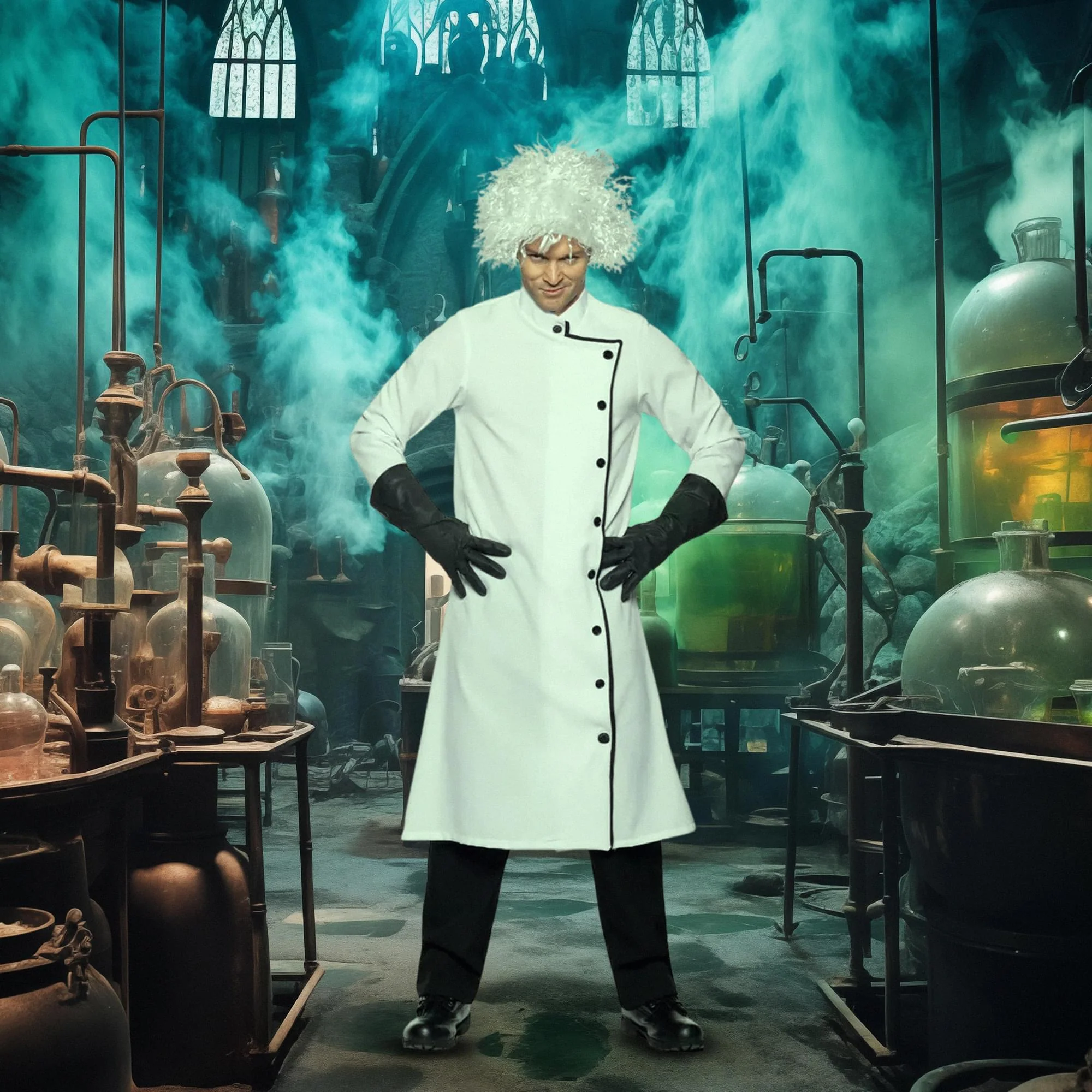 Mad Scientist Adult Costume - Image 3