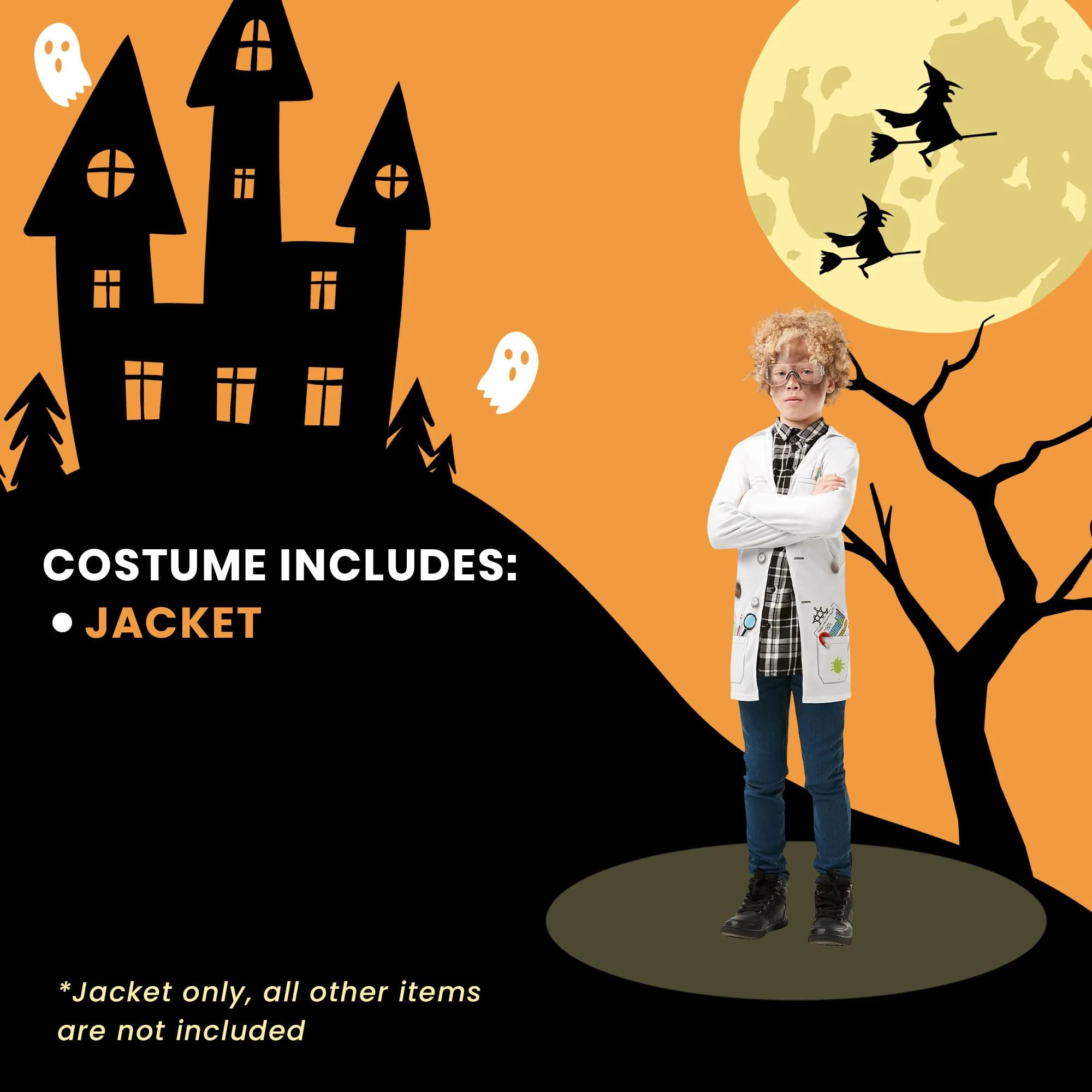 Mad Scientist Child Costume - Image 15