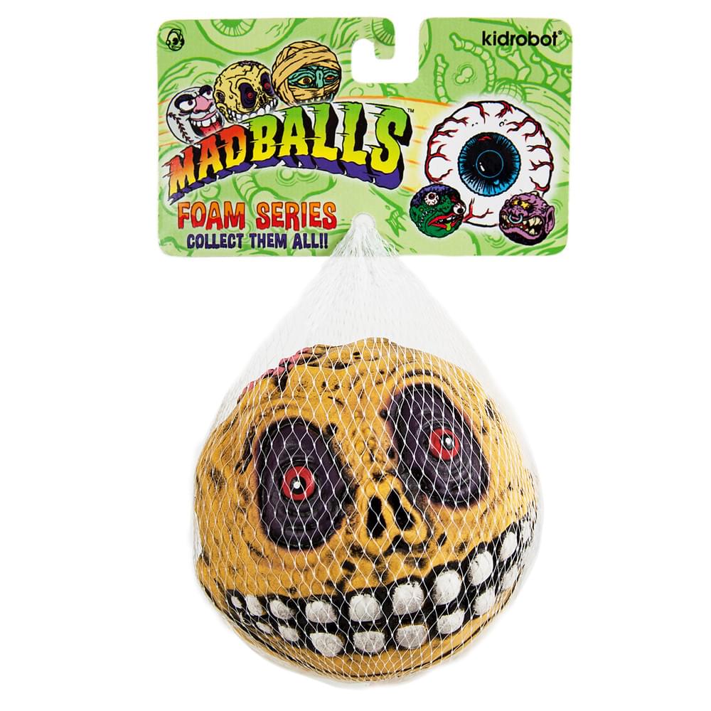 Madballs 4" Foam Figure: Skull Face - Image 3