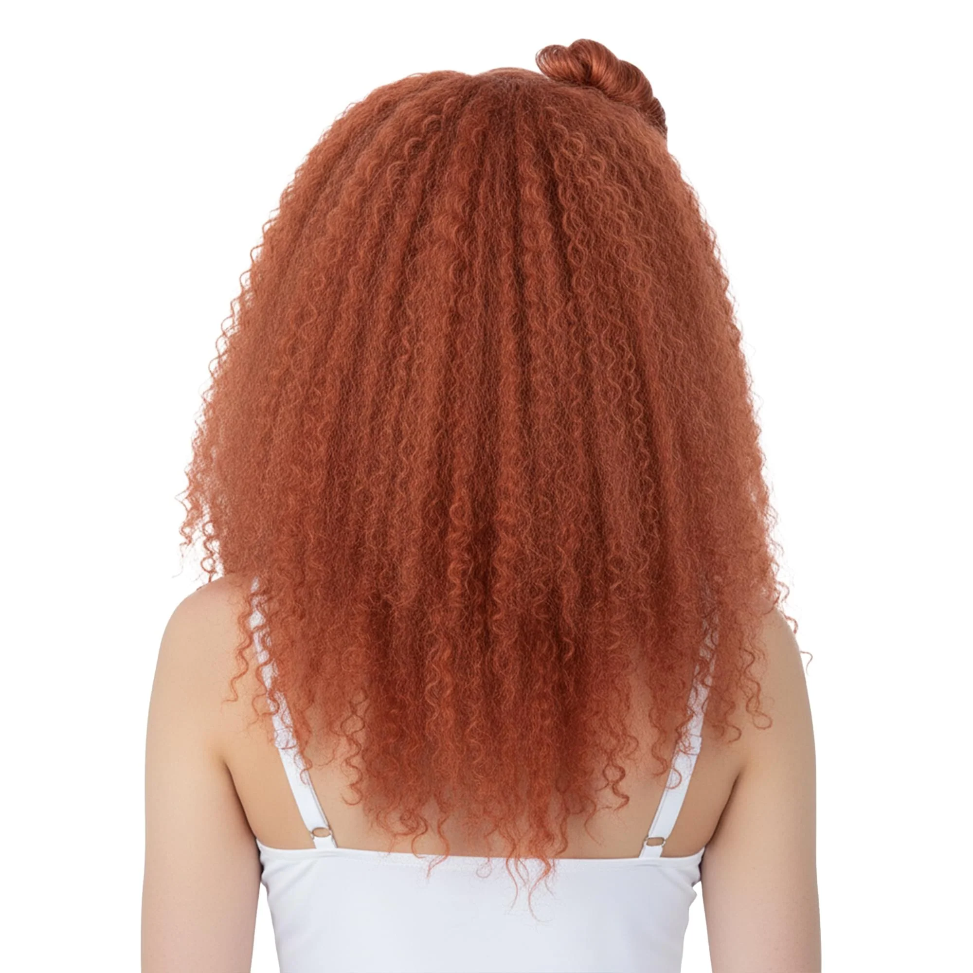 Magenta Wig Costume Accessory - Image 3
