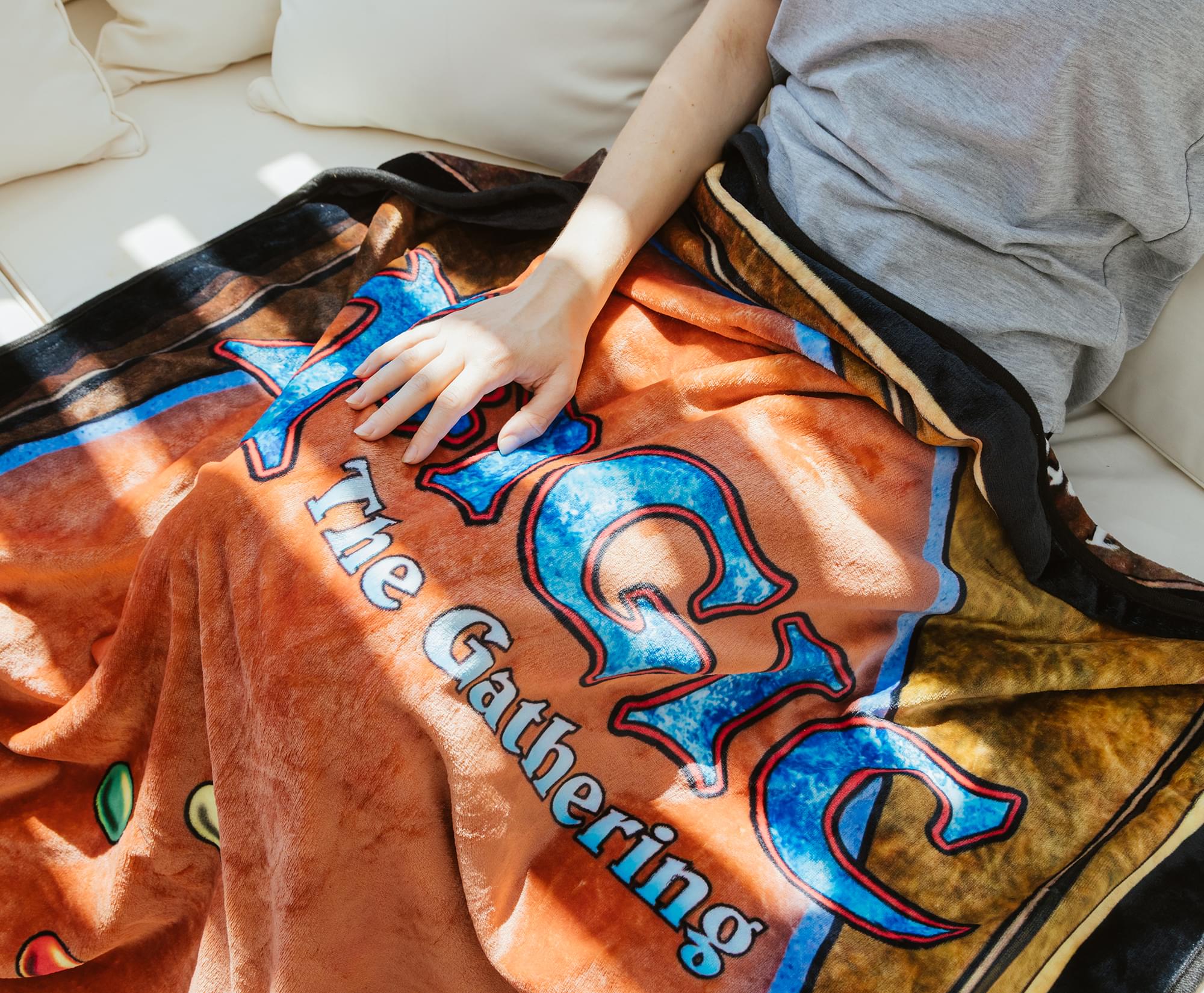 Magic: The Gathering Black Lotus Card Double-Sided Fleece Throw Blanket | 45 x 60 Inches - Image 9