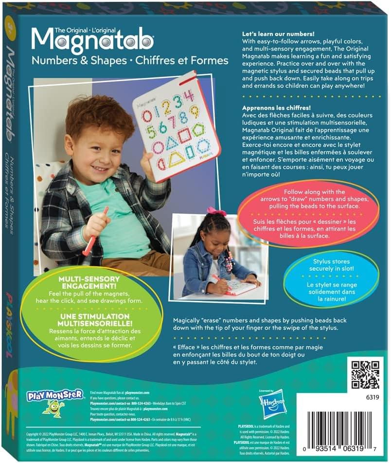 Magnatab Playskool Numbers and Shapes | Learning and Sensory Drawing Tool - Image 3